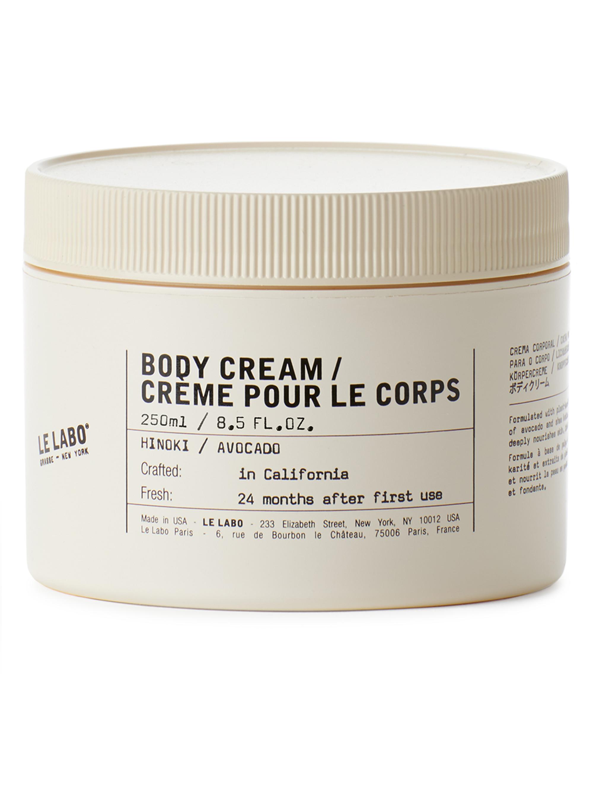 ボディクリーム LE LABO BODY CREAM HINOKI 250ml Le Labo Body Cream | Saks Fifth Avenue