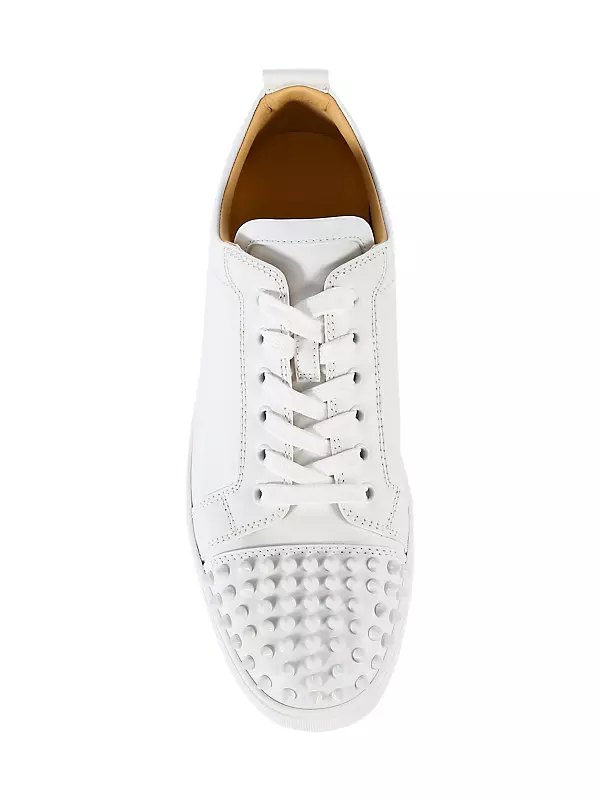 Buy Christian Louboutin Louis Junior Spikes Flat 'Taupe' - 1130575