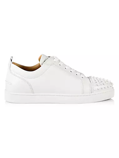 Christian Louboutin Suede Junior Spike Low Top Sneakers Size 41 Christian  Louboutin | The Luxury Closet