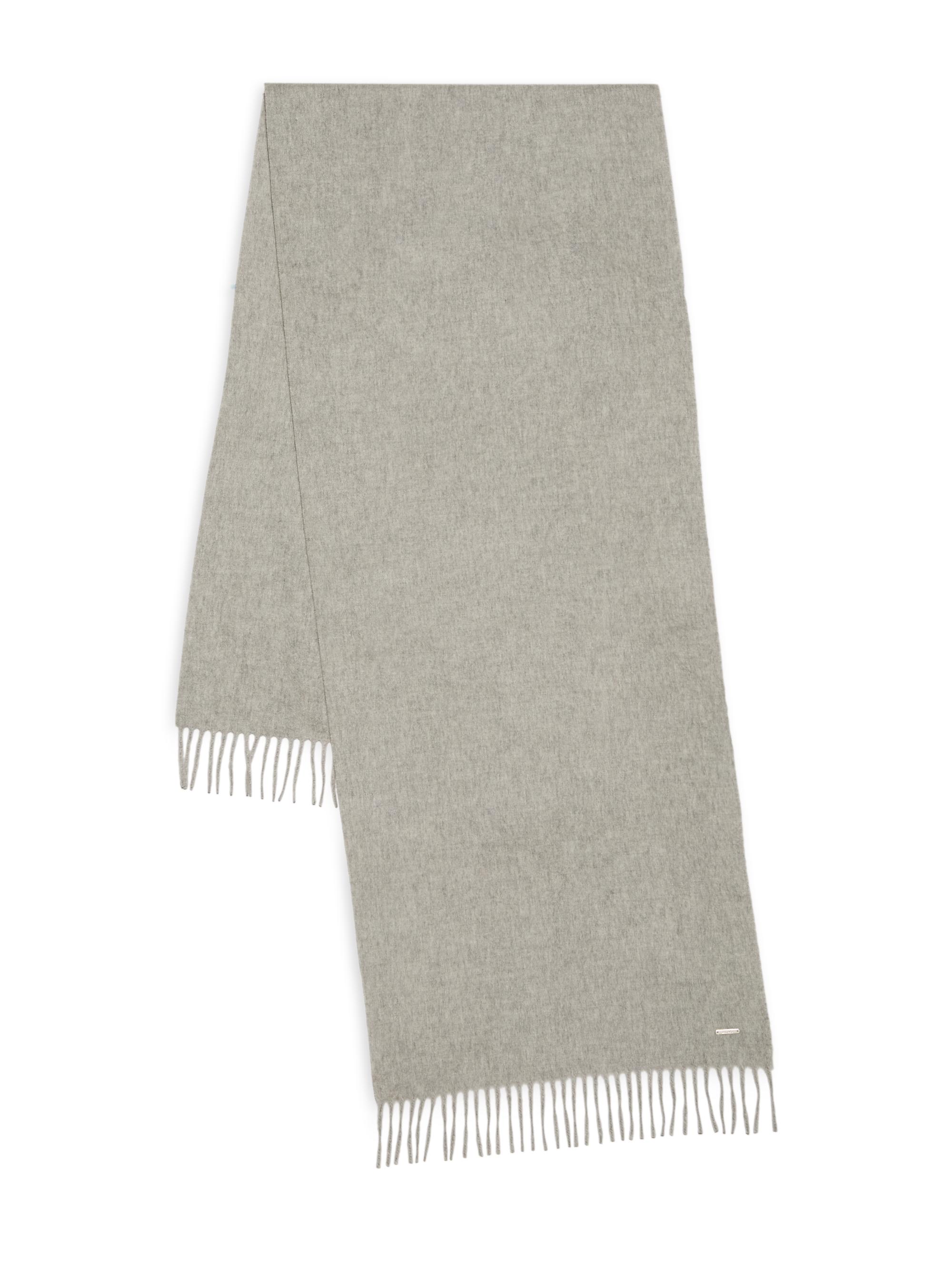 Loro Piana Men's Grande Unita Cashmere Scarf - Silver