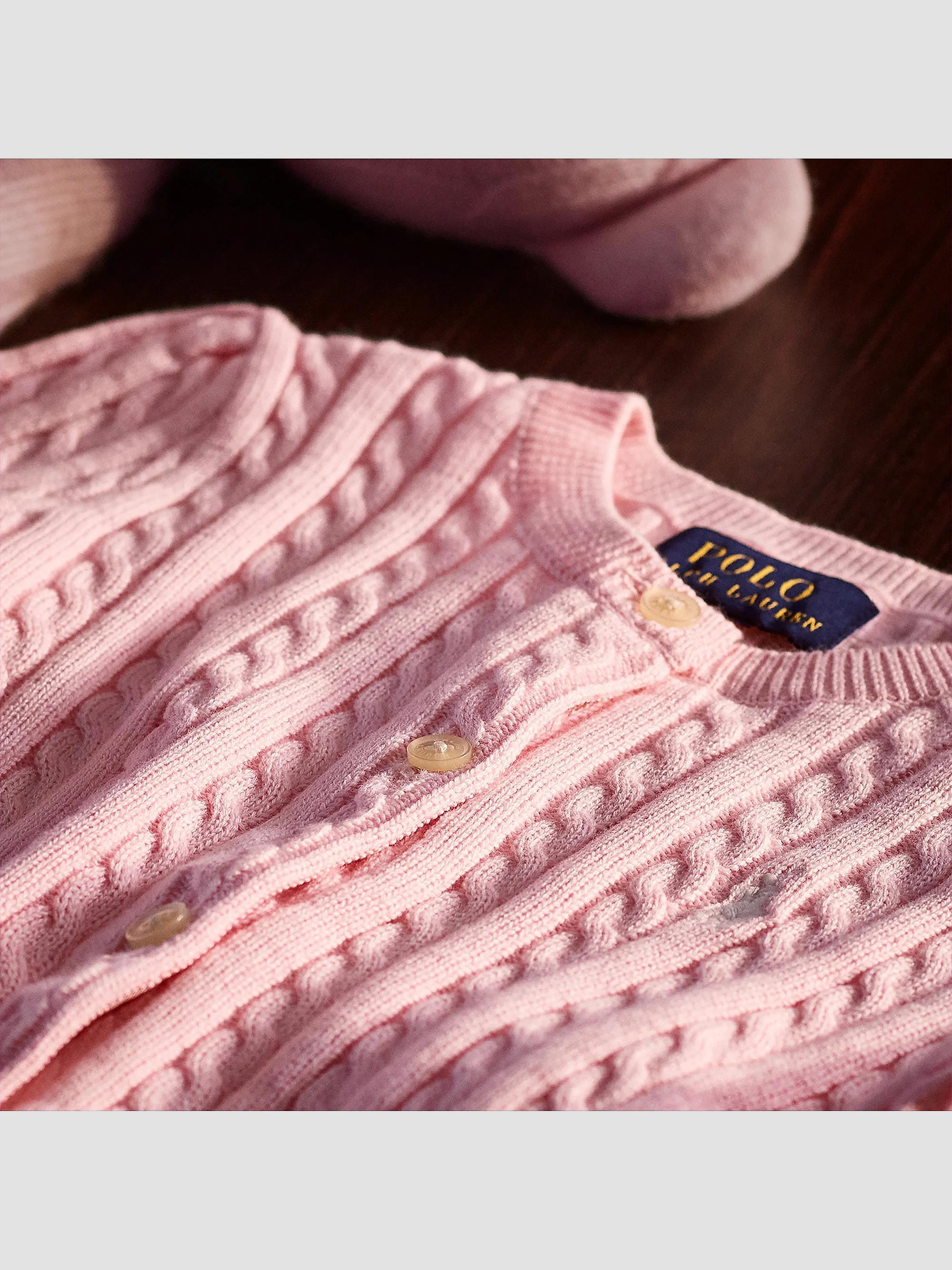 Polo Ralph Lauren Girl's Cable-Knit Cotton Cardigan | Saks Fifth