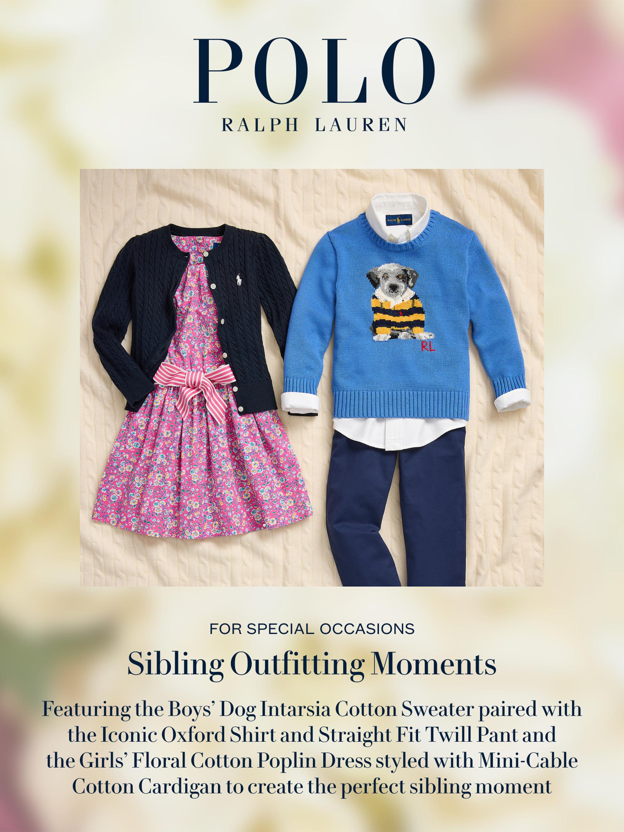 Polo Ralph Lauren Girl's Cable-Knit Cotton Cardigan | Saks Fifth