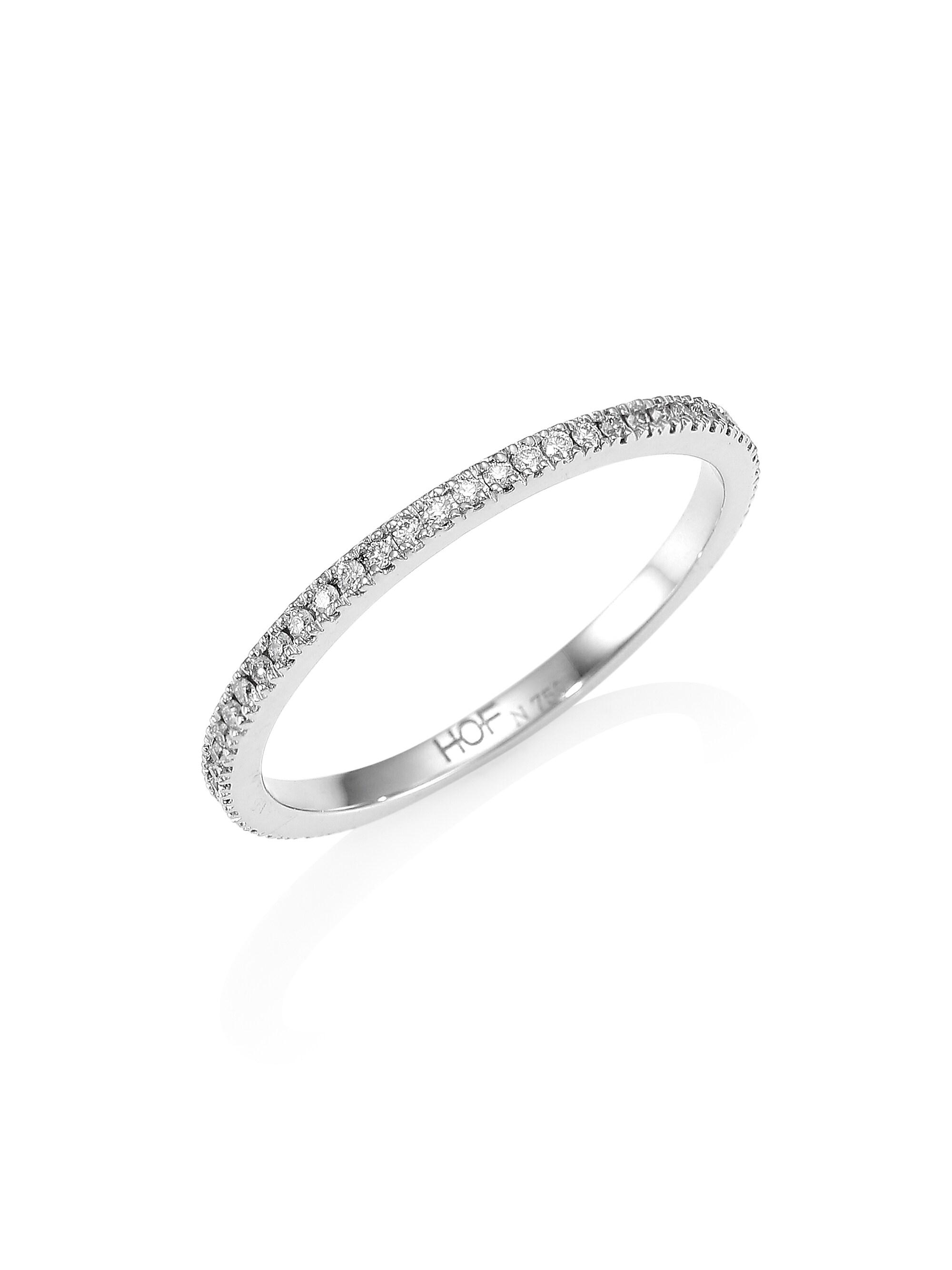 Hearts On Fire Women's HOF Classic 18K White Gold & Diamond Prong-Set Ring - White Gold