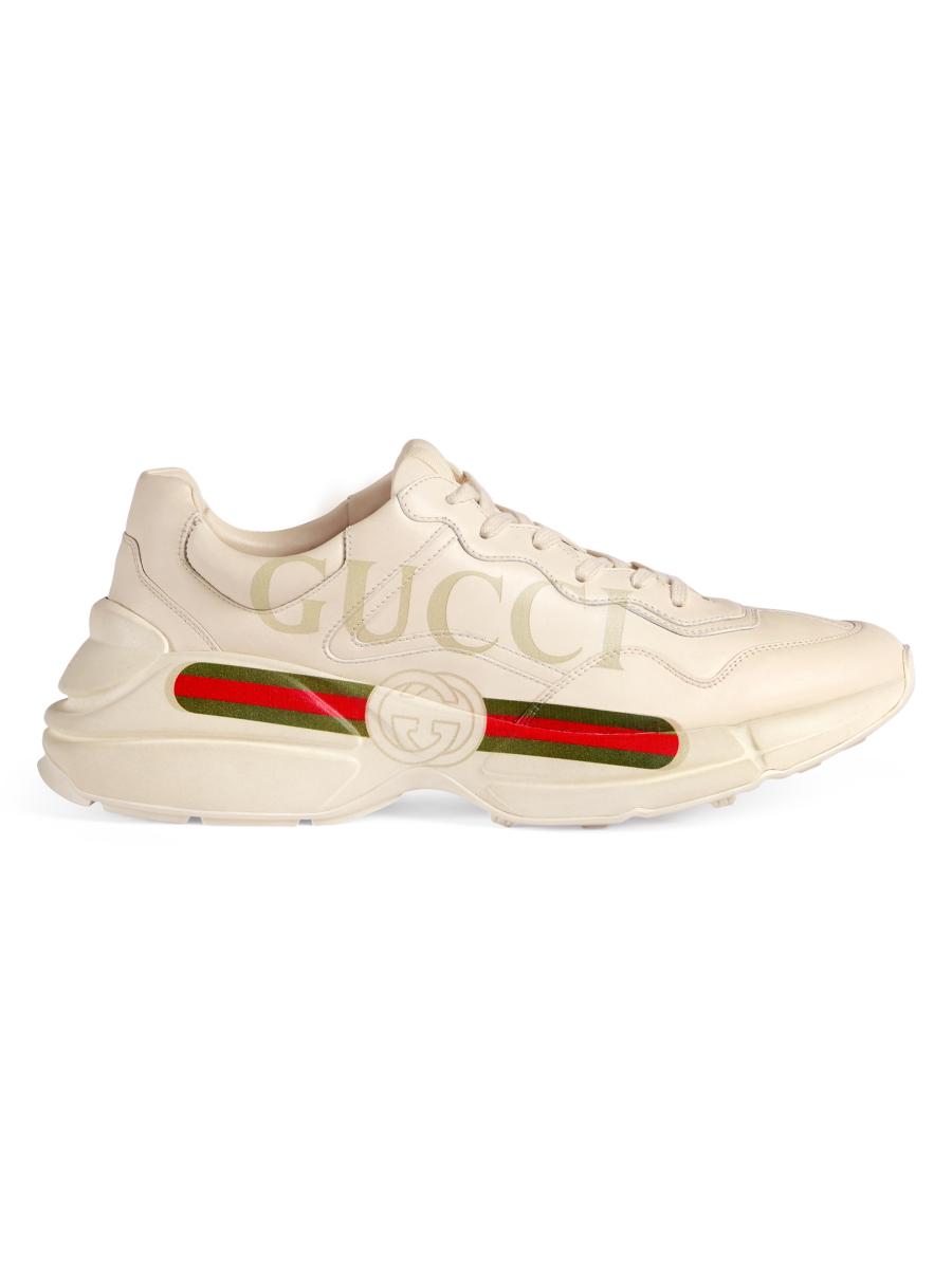 Gucci Gara Logo Leather Sneakers | Saks Fifth Avenue