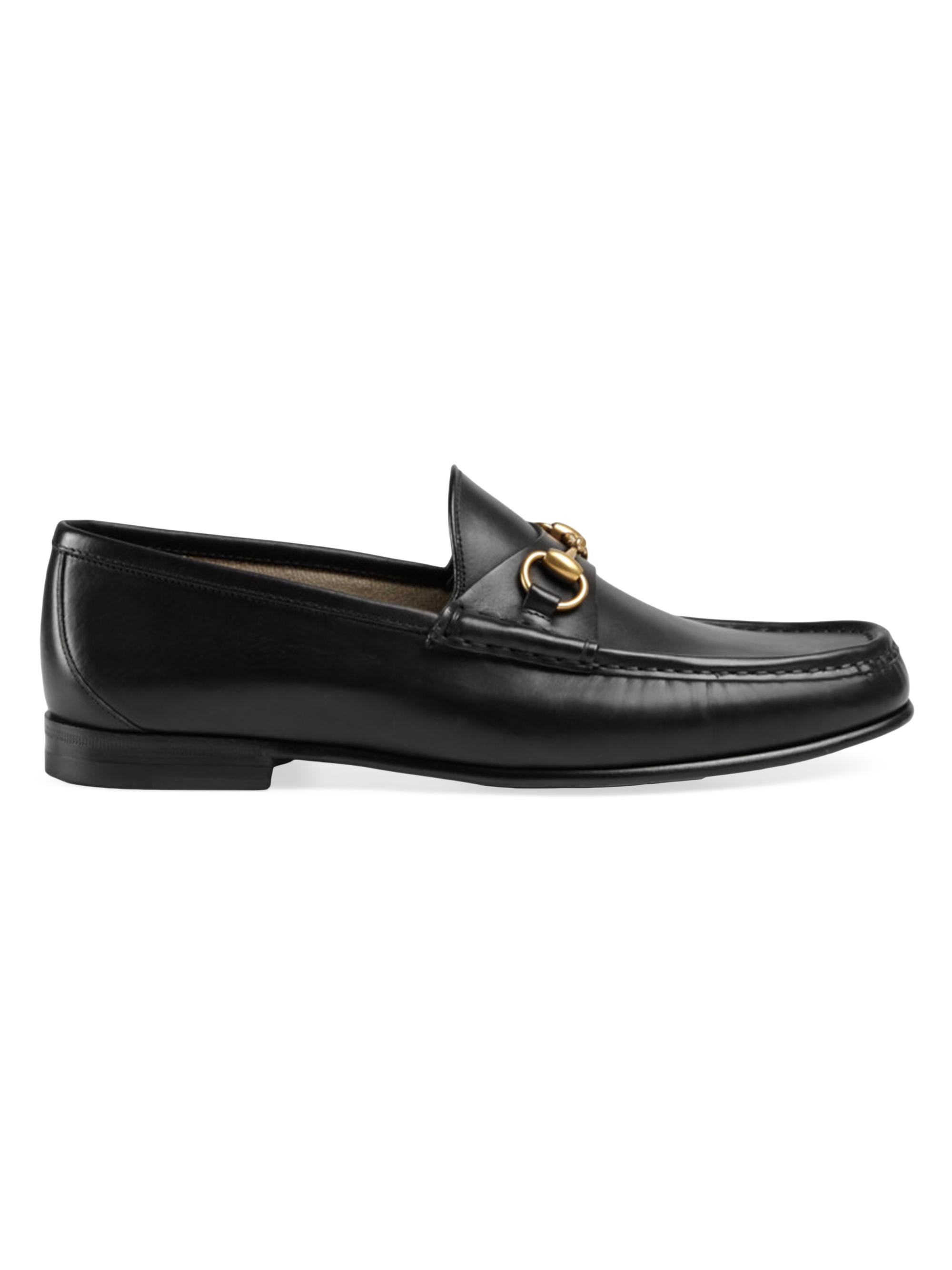 靴 archive GUCCI Horsebit leather loafer Gucci 1953 Horsebit Leather Loafer | Saks Fifth Avenue