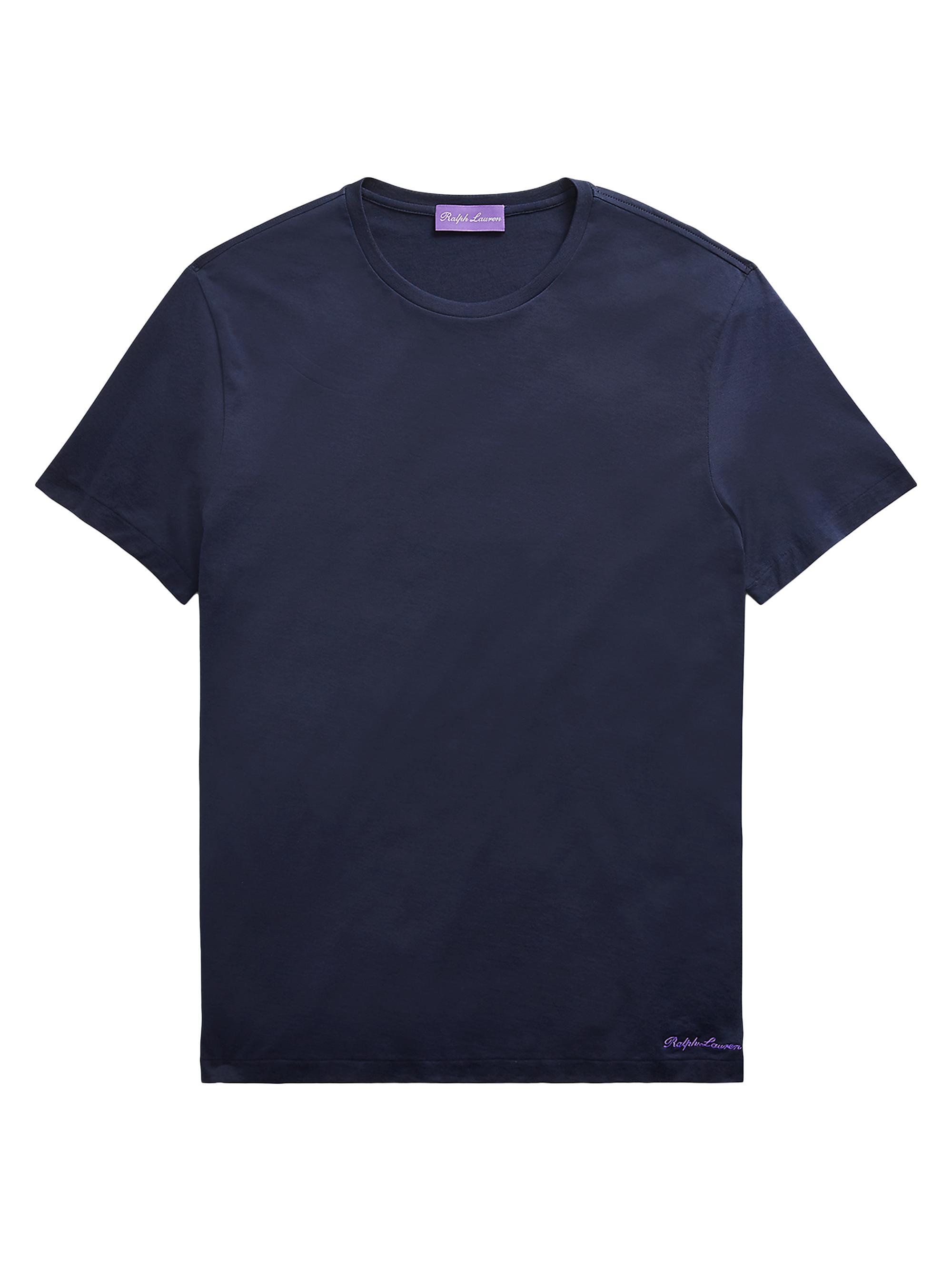 Ralph Lauren Purple Label Linen & Cotton-Blend Crewneck T-Shirt