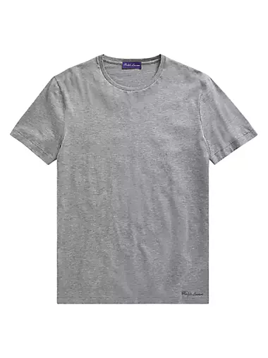 Kid's Christian Dior Couture T-Shirt Heathered Gray Cotton Jersey