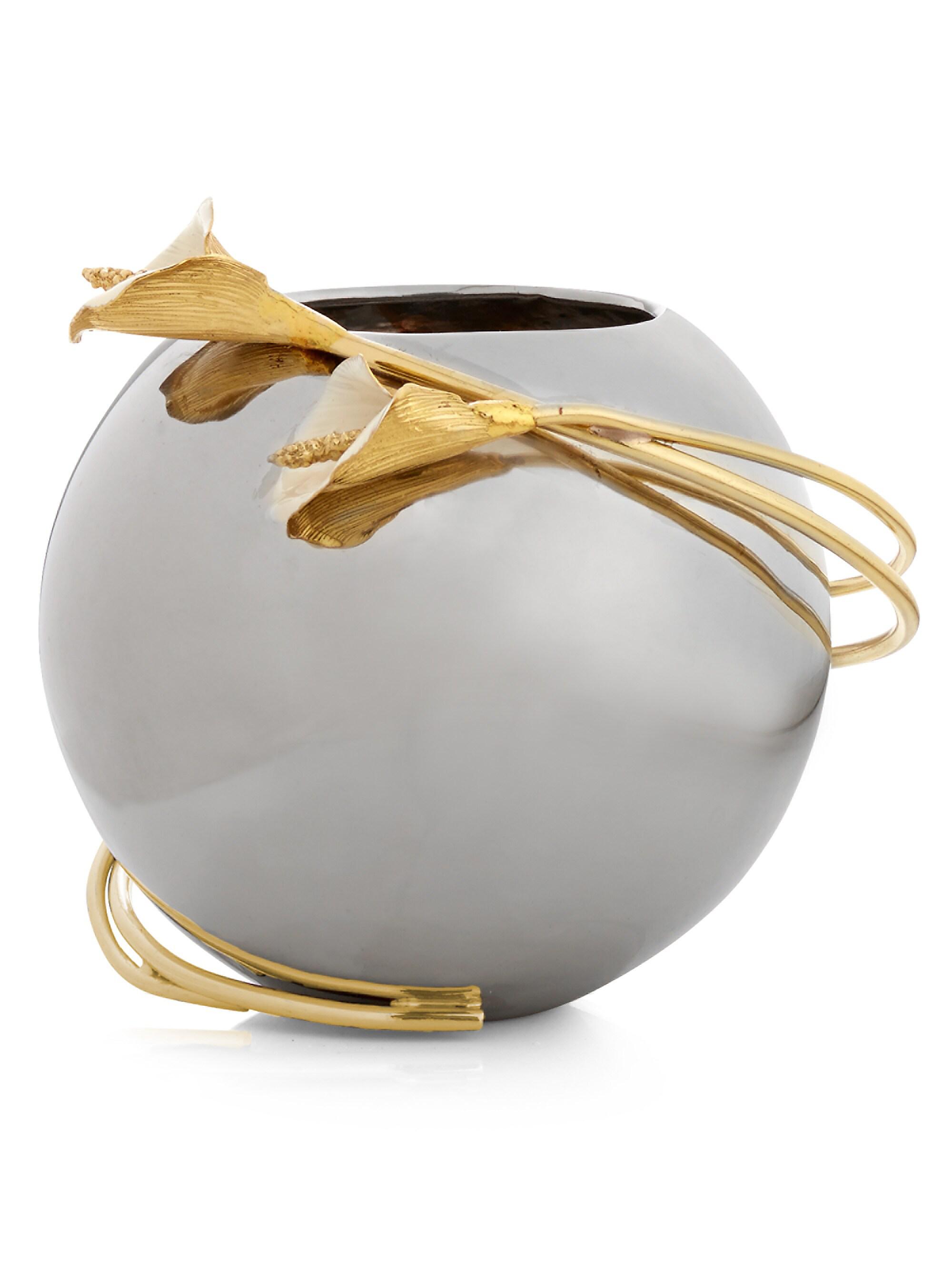 Michael Aram Calla Lily Rose Bowl Vase