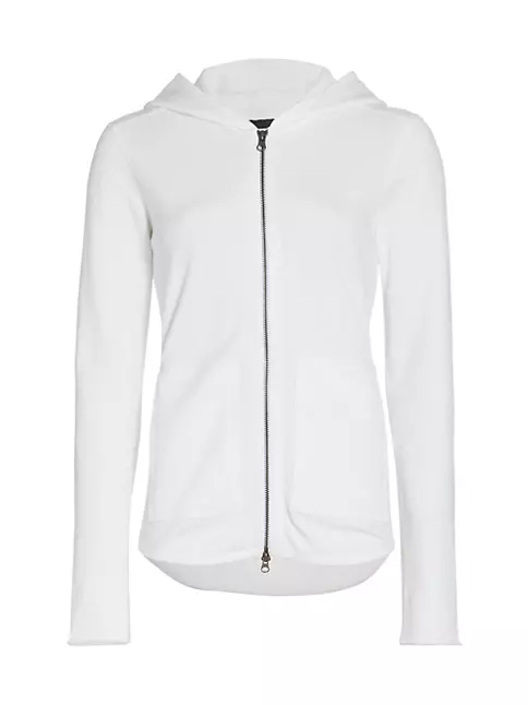 4-rth Zip-Up Long Body Travel-Ready Hoodie