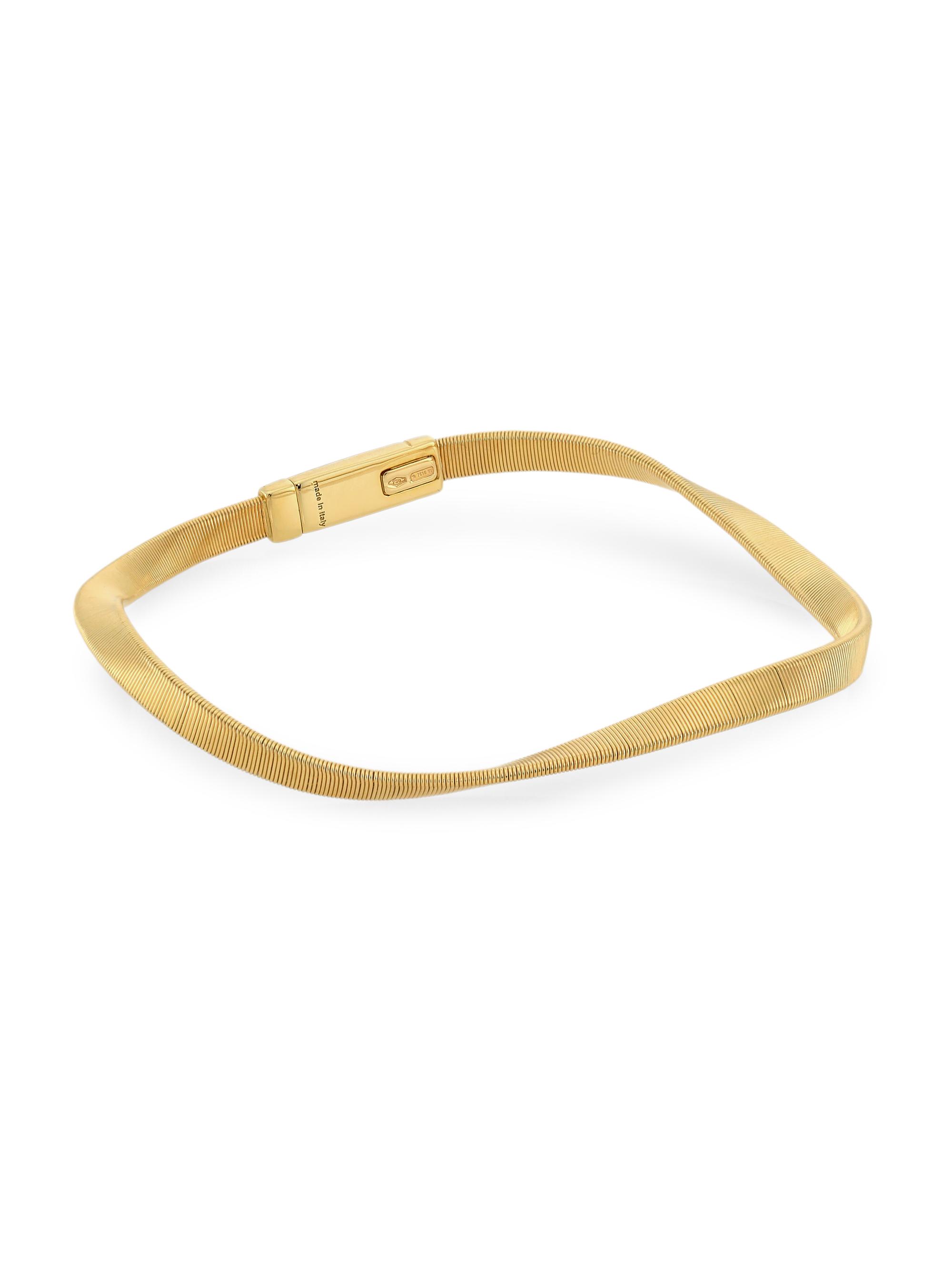 Marco Bicego Women's Marrakech 18K Yellow Gold Twisted Coil Bracelet - Gold