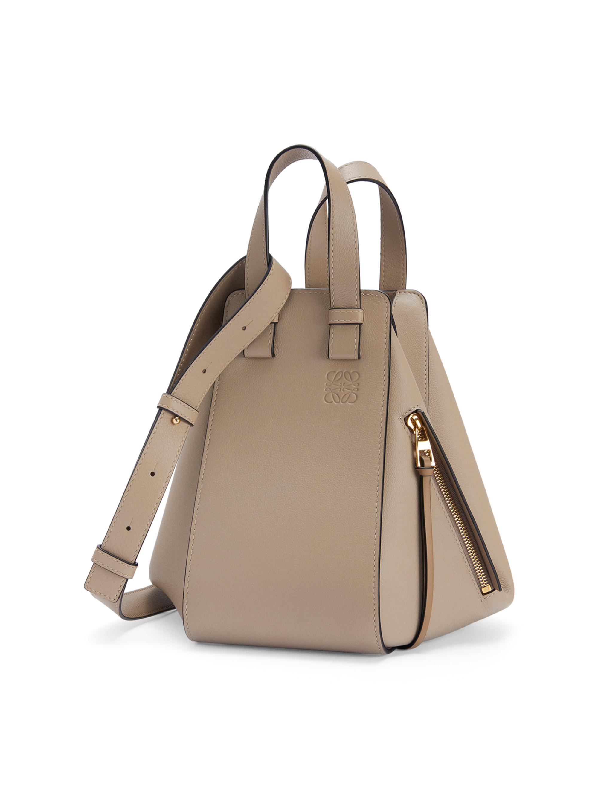 LOEWE Women's  Hammock Leather Shoulder Bag - Sand