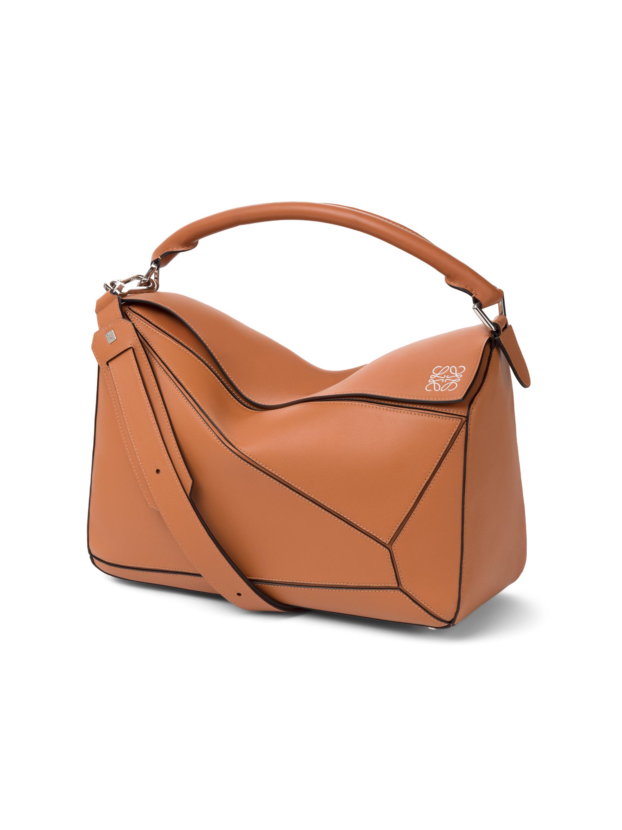 LOEWE Women's Puzzle Leather Bag - Tan