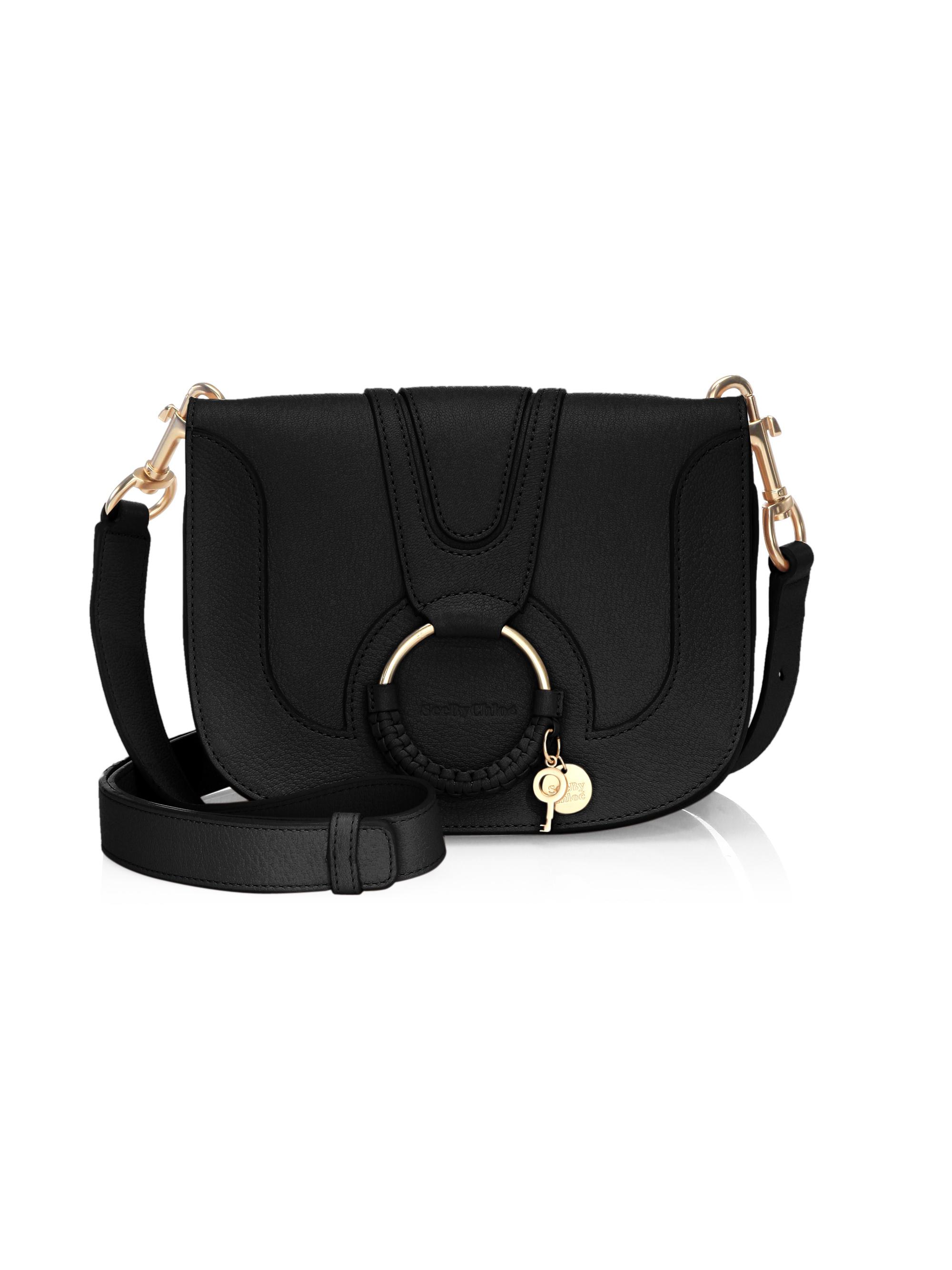 See by Chloé Women's  Hana Leather Shoulder Bag - Black
