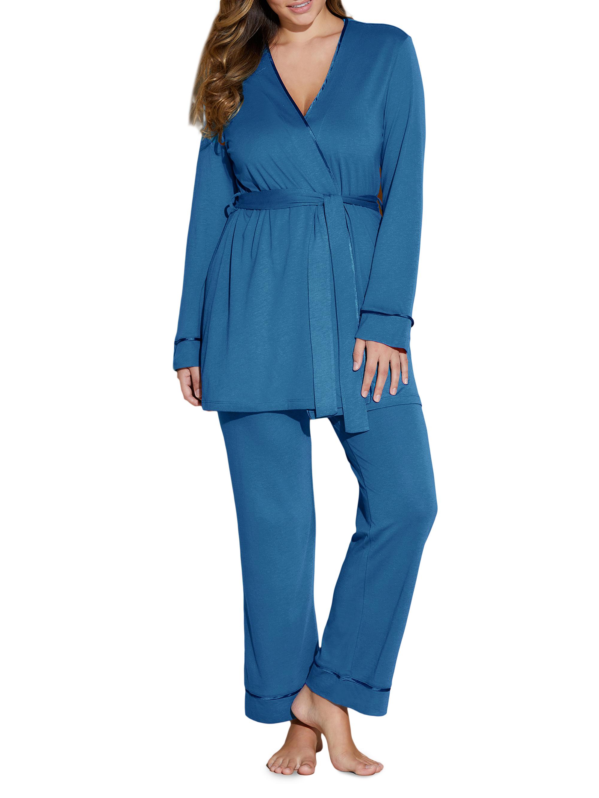 Cosabella Women's 3-Piece Bella Maternity Robe, Camisole, & Pants - Malawi