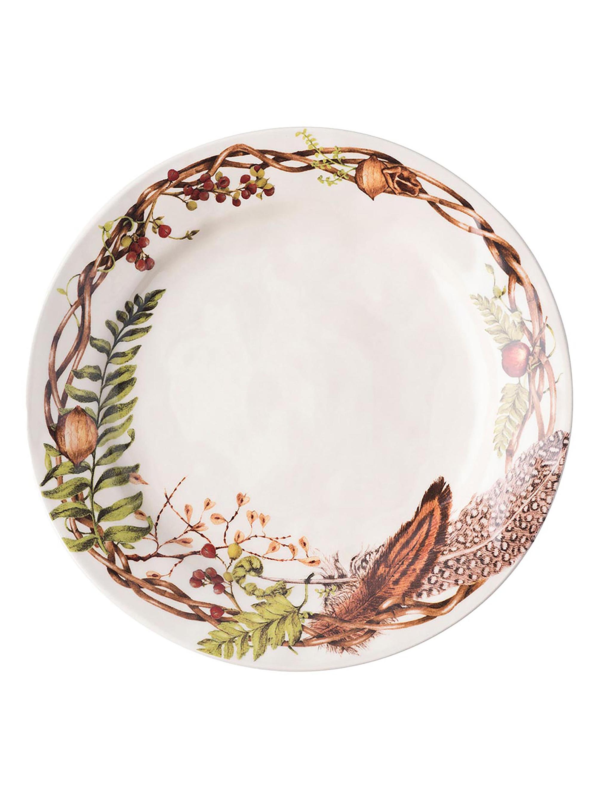 Juliska Forest Walk Dinner Plate - Cafe Au Lait