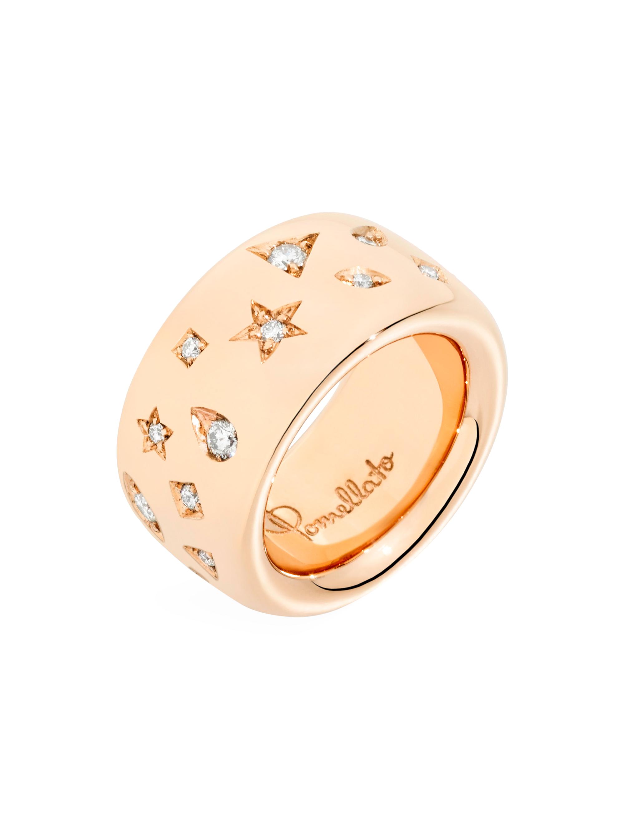 Pomellato Women's Iconica 18K Rose Gold & Diamond Ring - Rose Gold