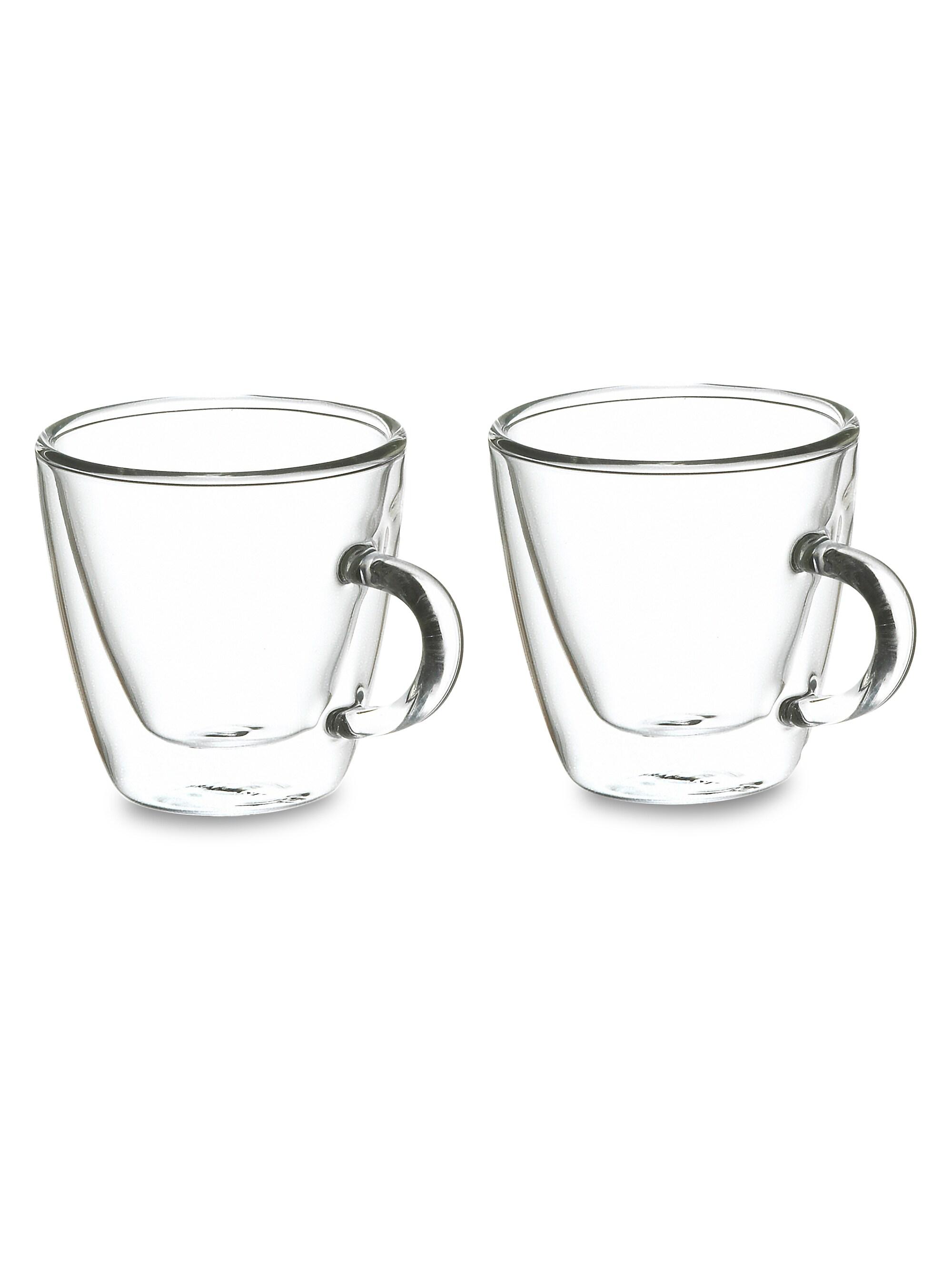 Grosche Turin Single Shot Double Espresso Mug Two-Piece Set