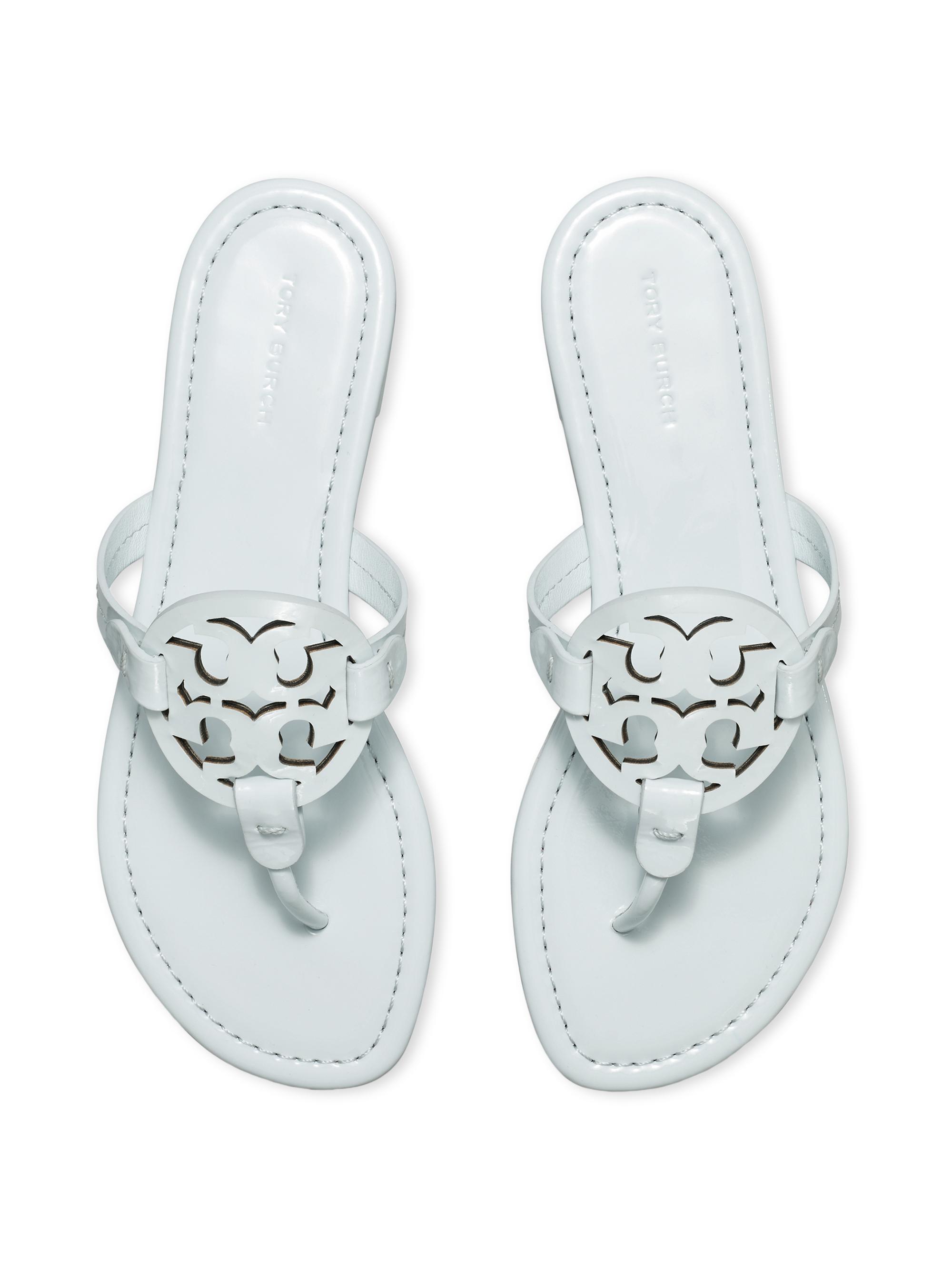 Tory Burch Miller Leather Thong Sandals | Saks Fifth Avenue