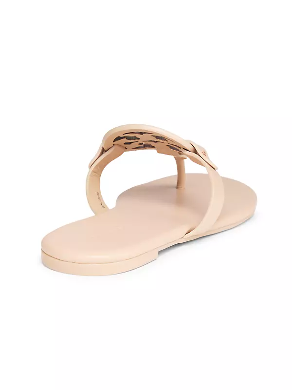 Miller Leather Thong Sandals