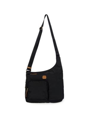 Bric's Men's Hipster Crossbody Bag - Black