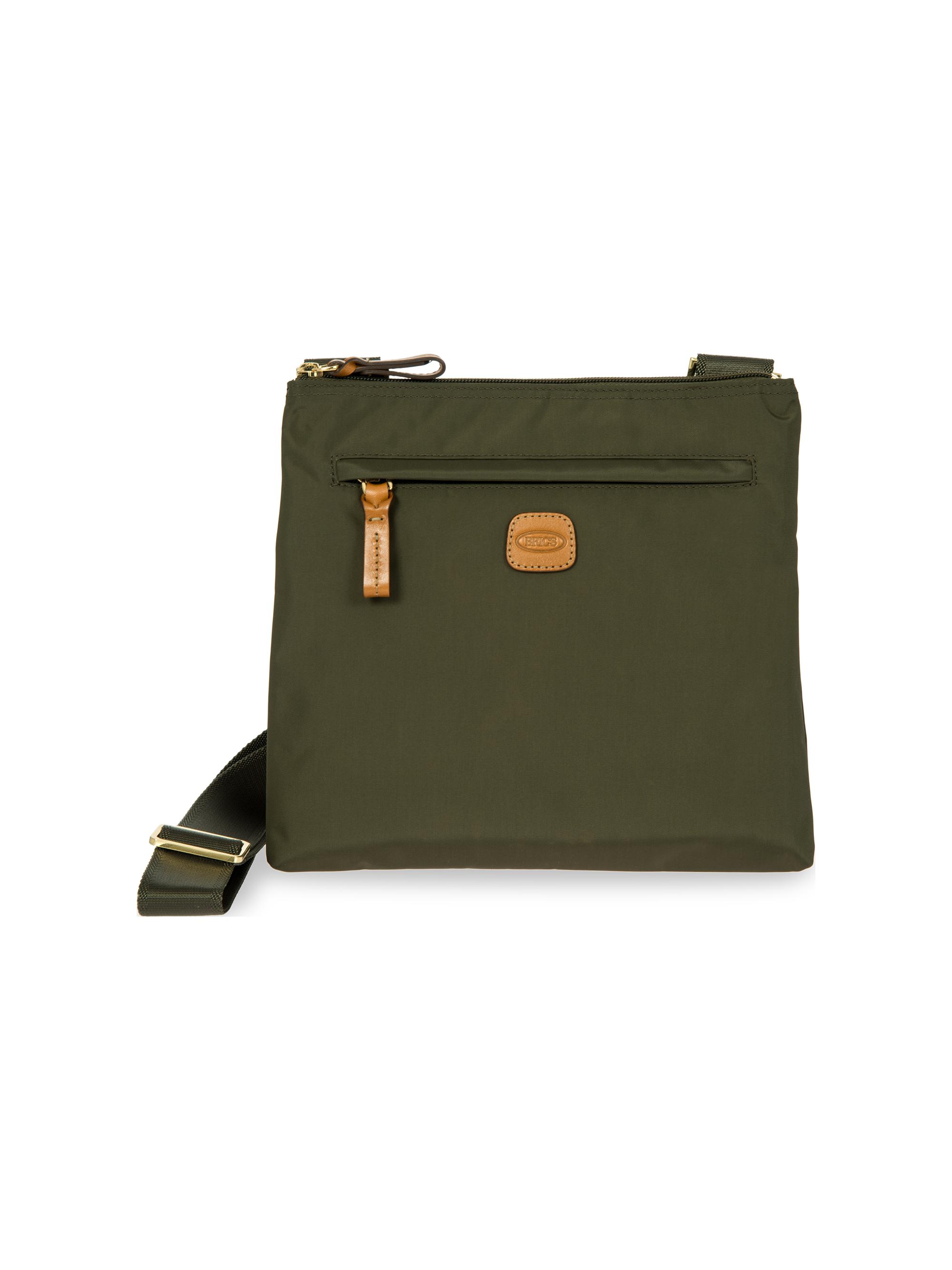 Bric's Men's Urban Crossbody Bag - Olive
