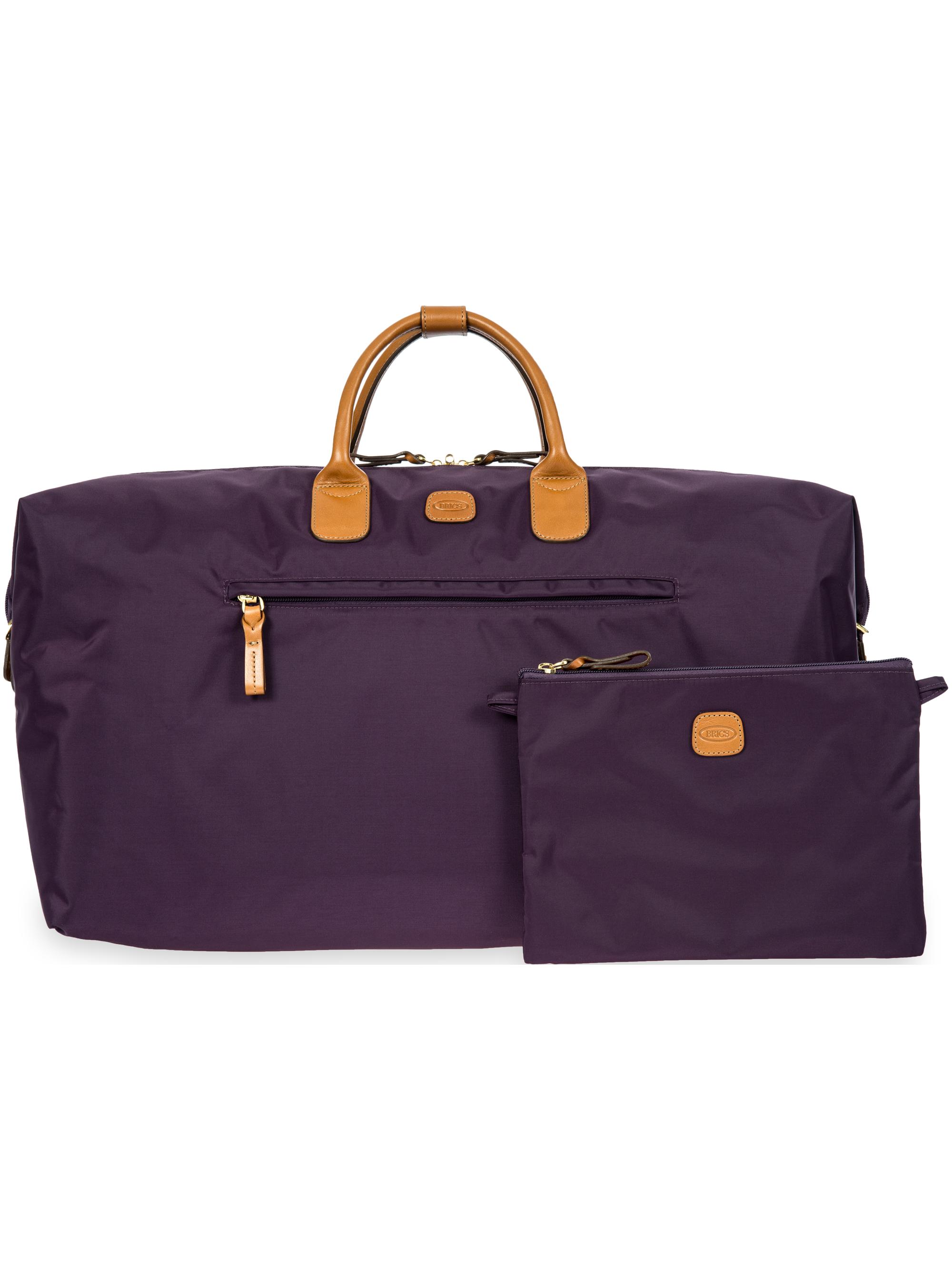 Bric's Men's X-Travel 22" Deluxe Duffel - Black Brown | Thumbnail 9