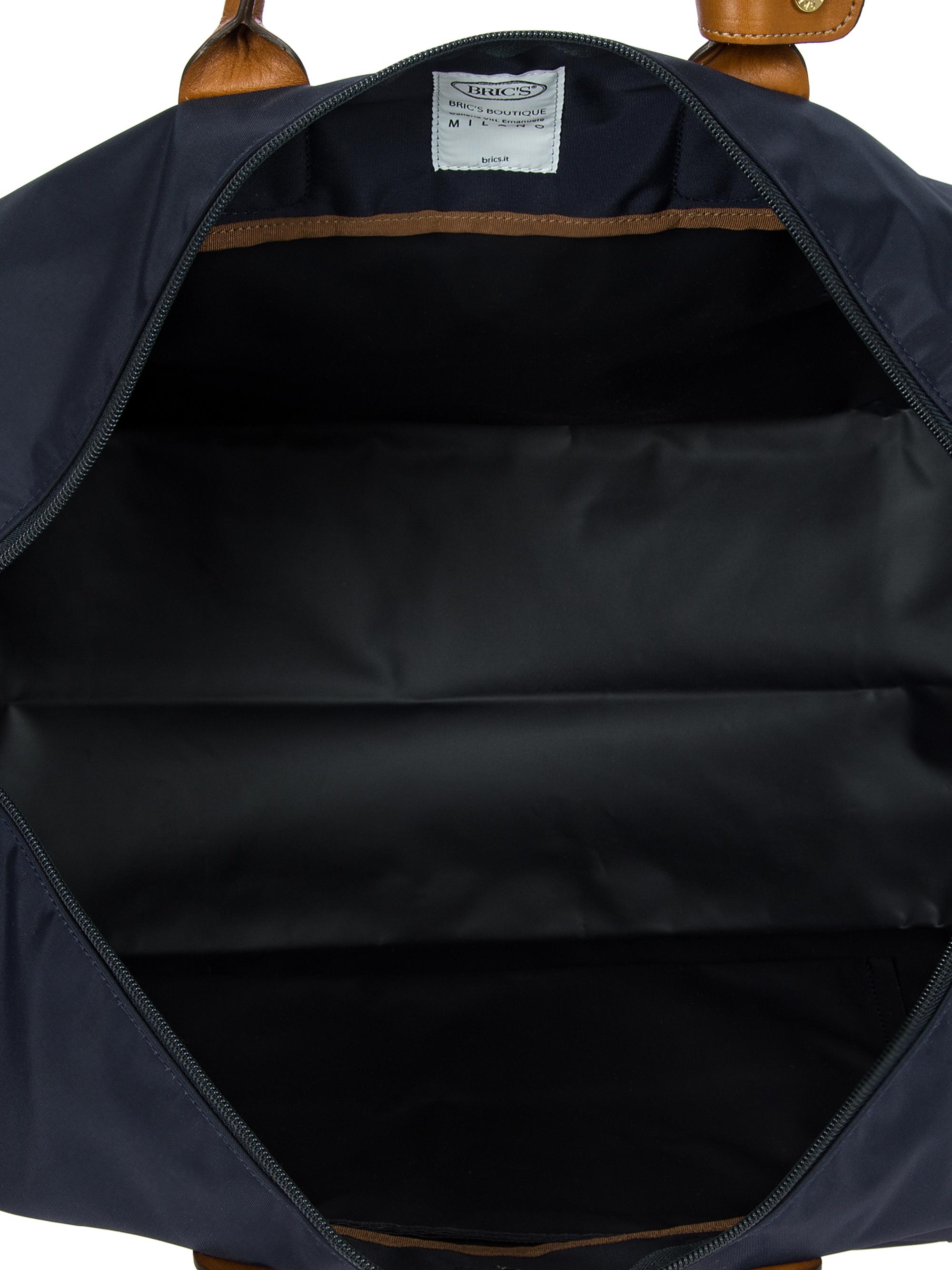 Bric's Men's X-Travel 22" Deluxe Duffel - Black Brown | Thumbnail 2