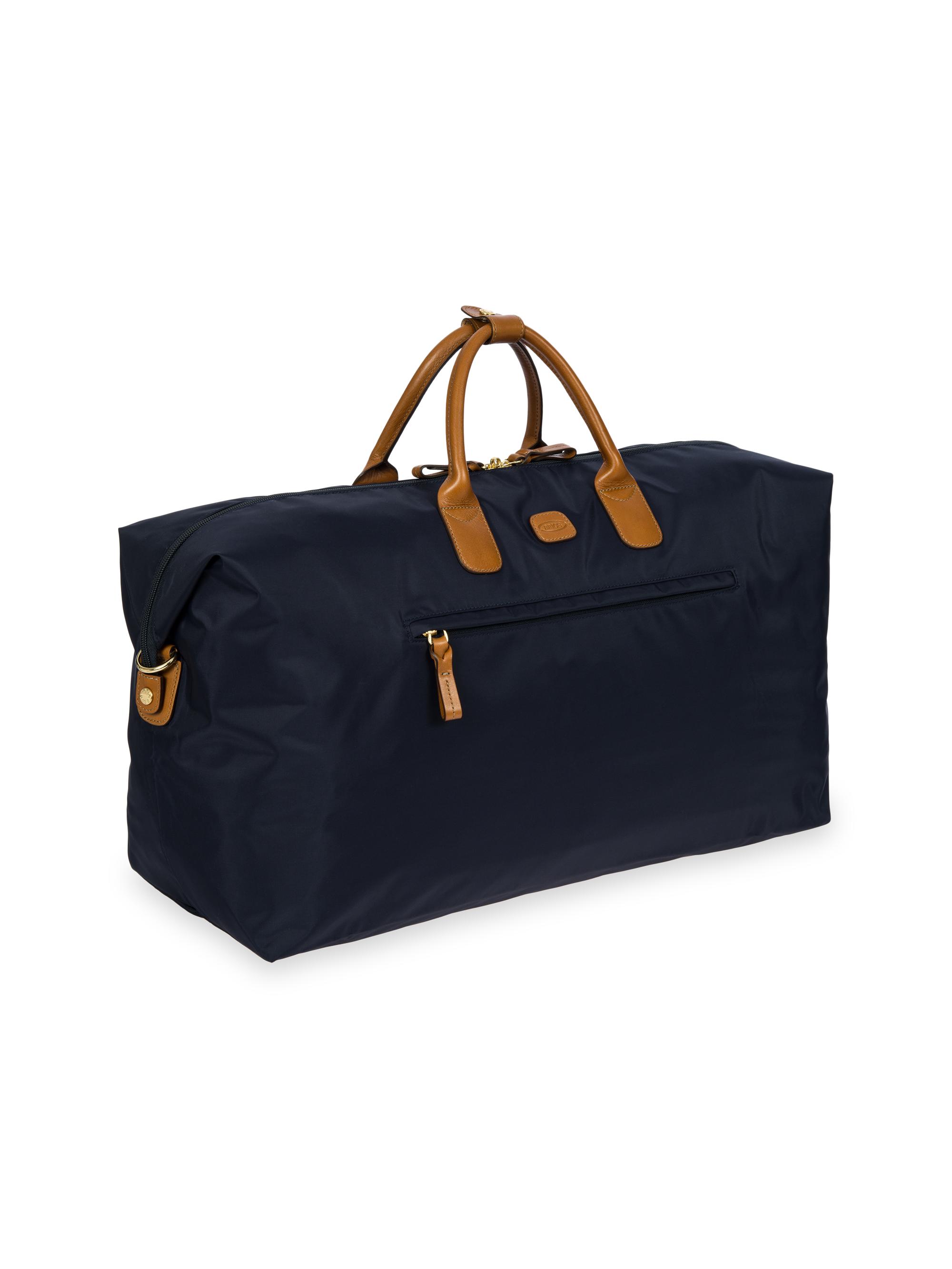 Bric's Men's X-Travel 22" Deluxe Duffel - Black Brown | Thumbnail 4