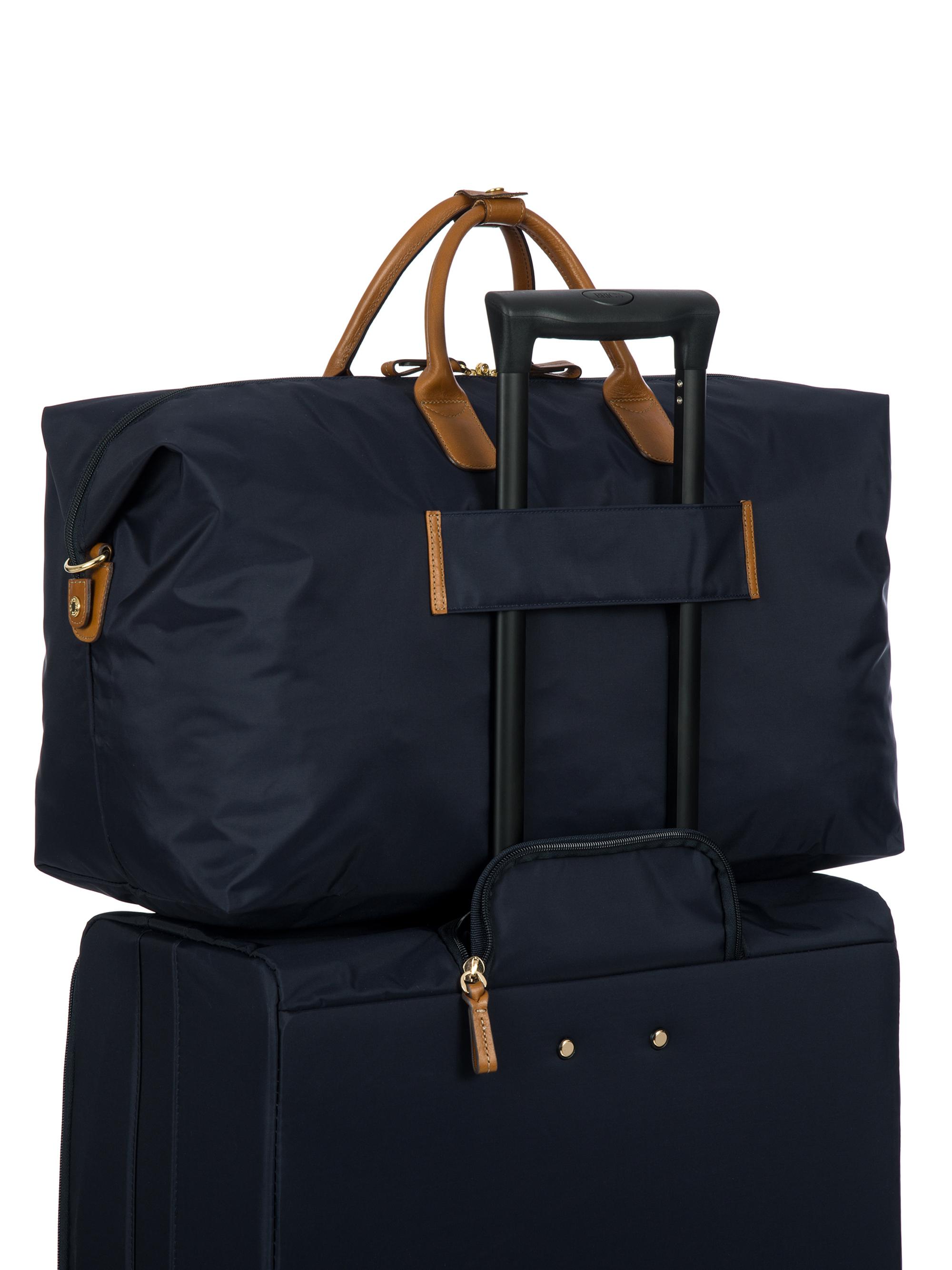 Bric's Men's X-Travel 22" Deluxe Duffel - Black Brown | Thumbnail 5