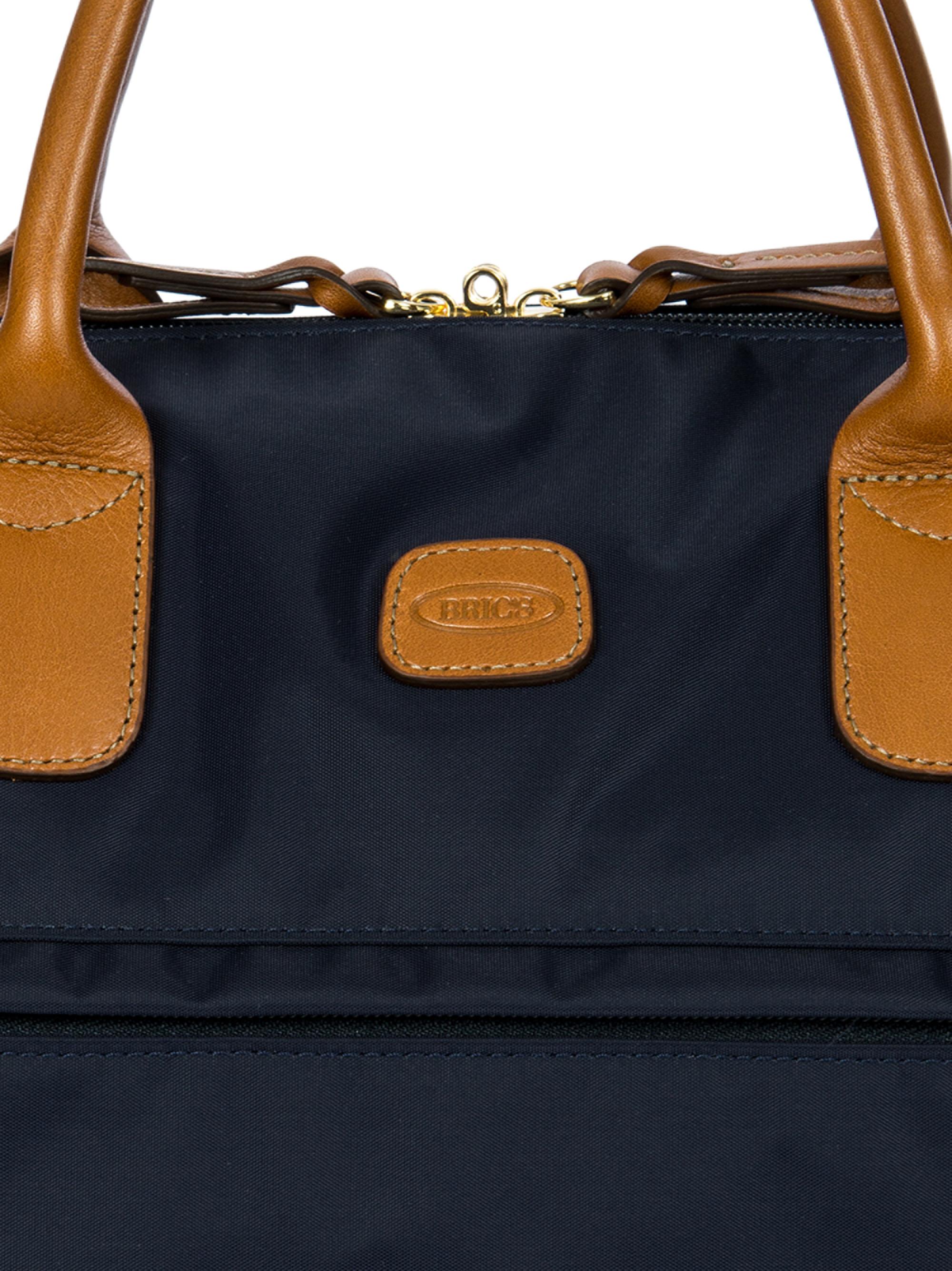 Bric's Men's X-Travel 22" Deluxe Duffel - Black Brown | Thumbnail 6
