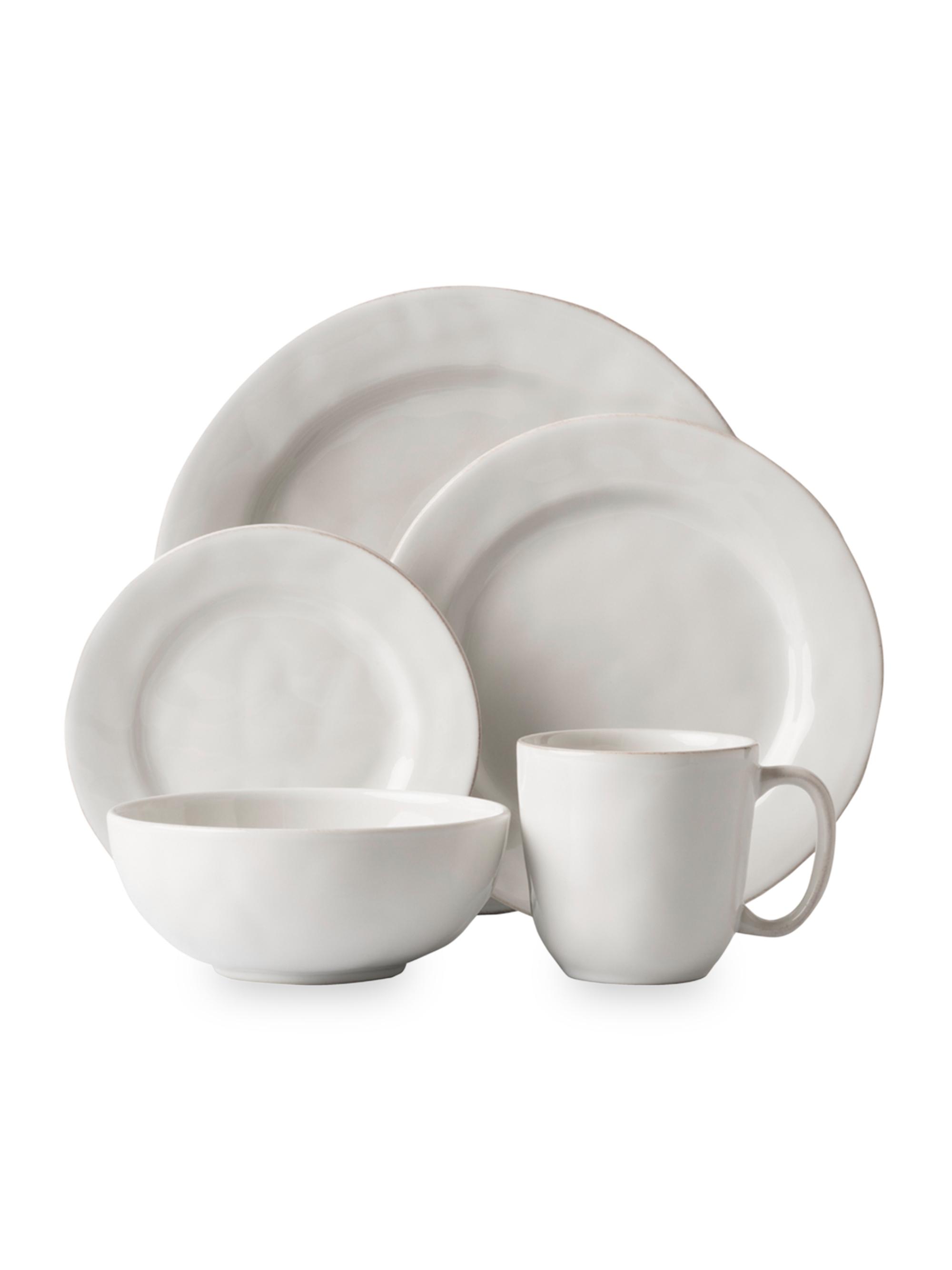 Juliska Five Piece Puro Table Setting - White