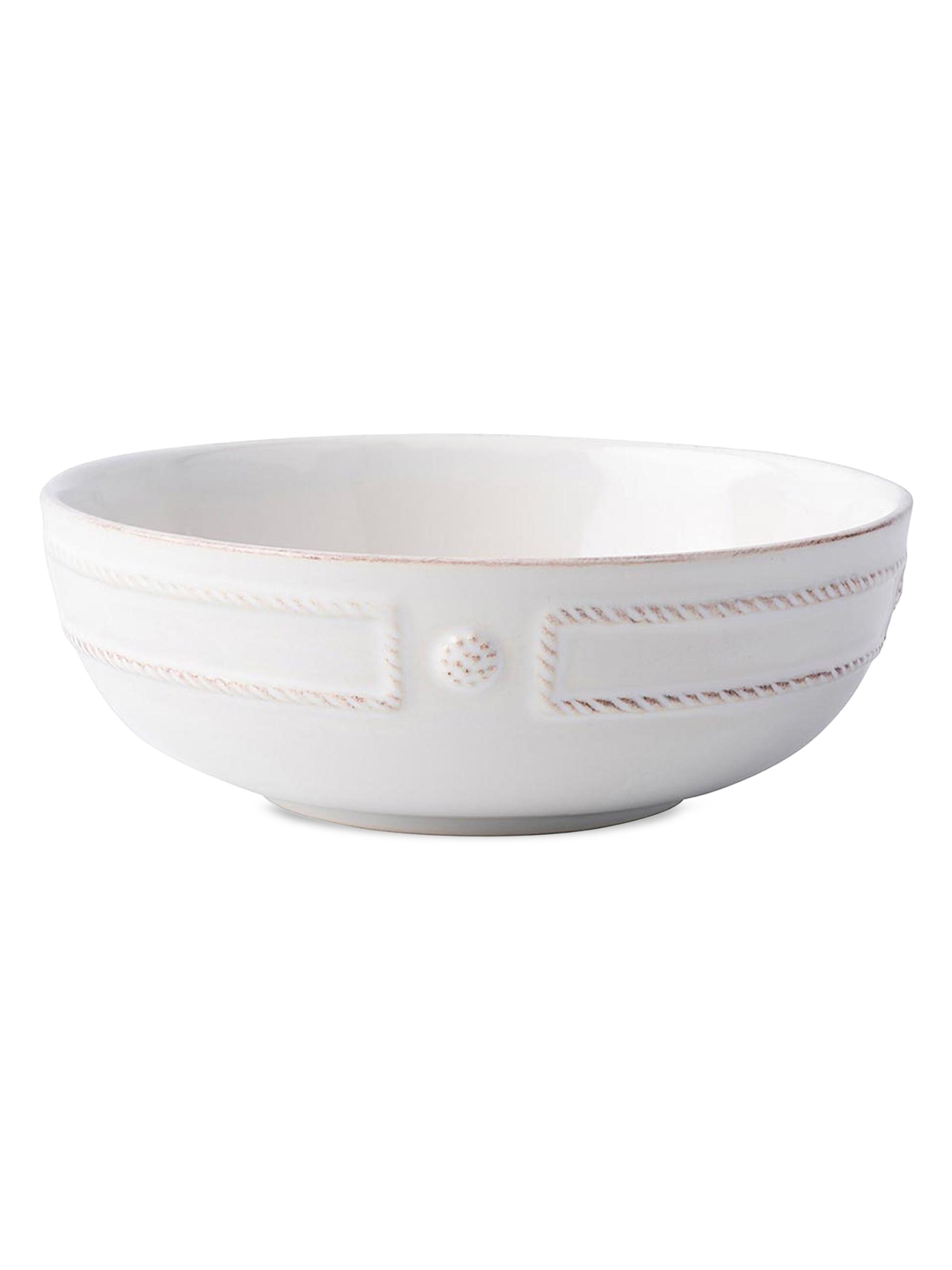 Juliska Berry & Thread French Panel Coupe Bowl - White