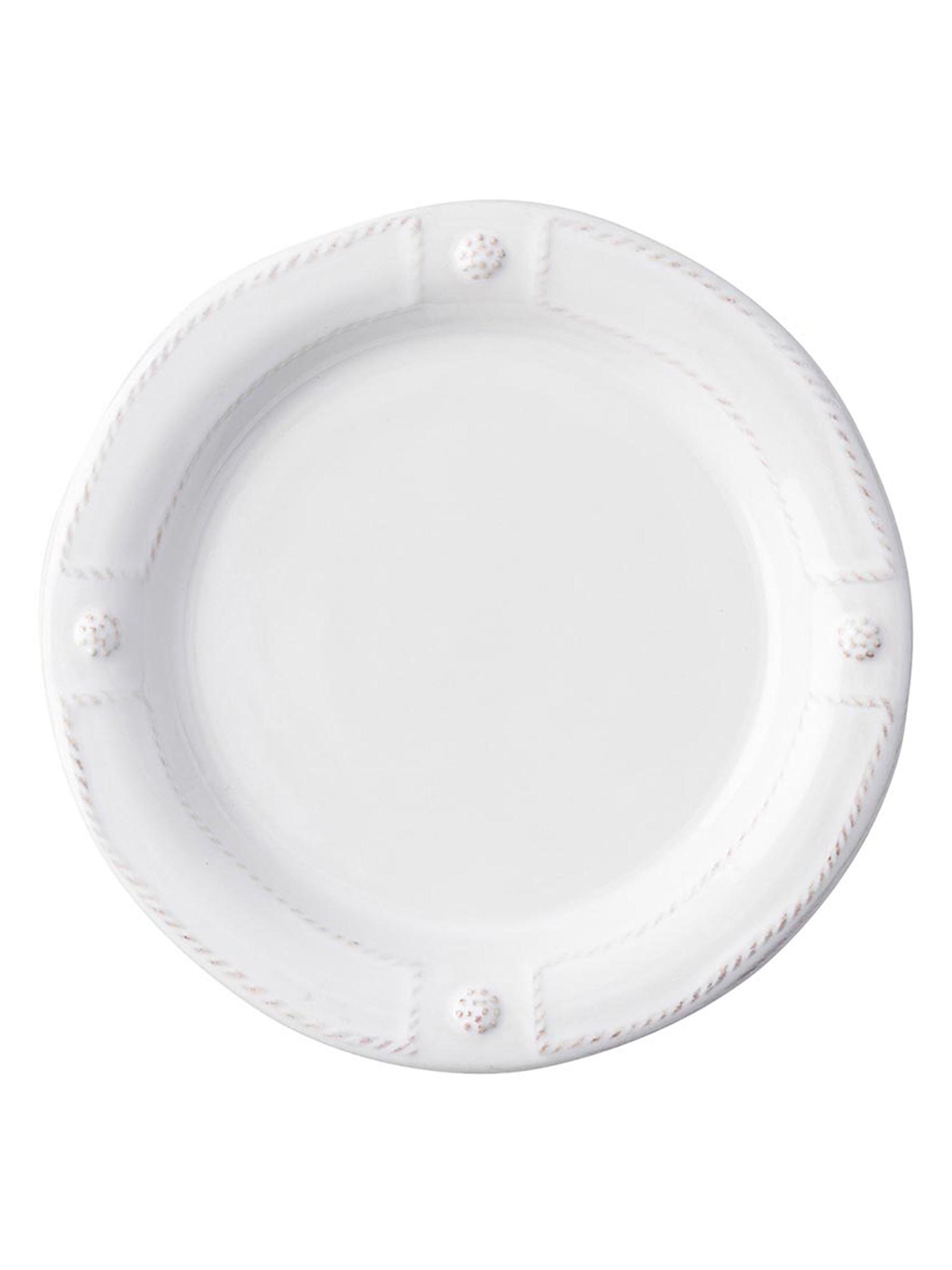 Juliska Berry & Thread French Panel Side/Cocktail Plate - White