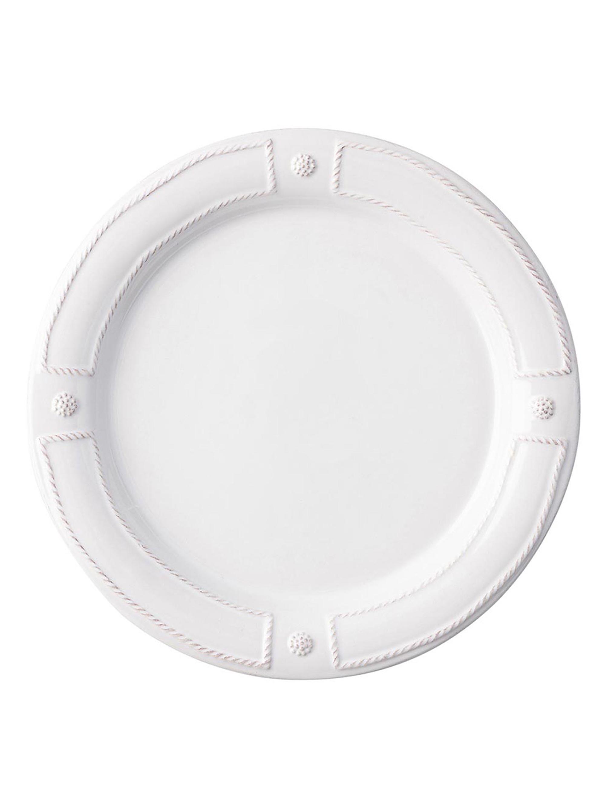 Juliska Berry & Thread French Panel Dessert/Salad Plate - White