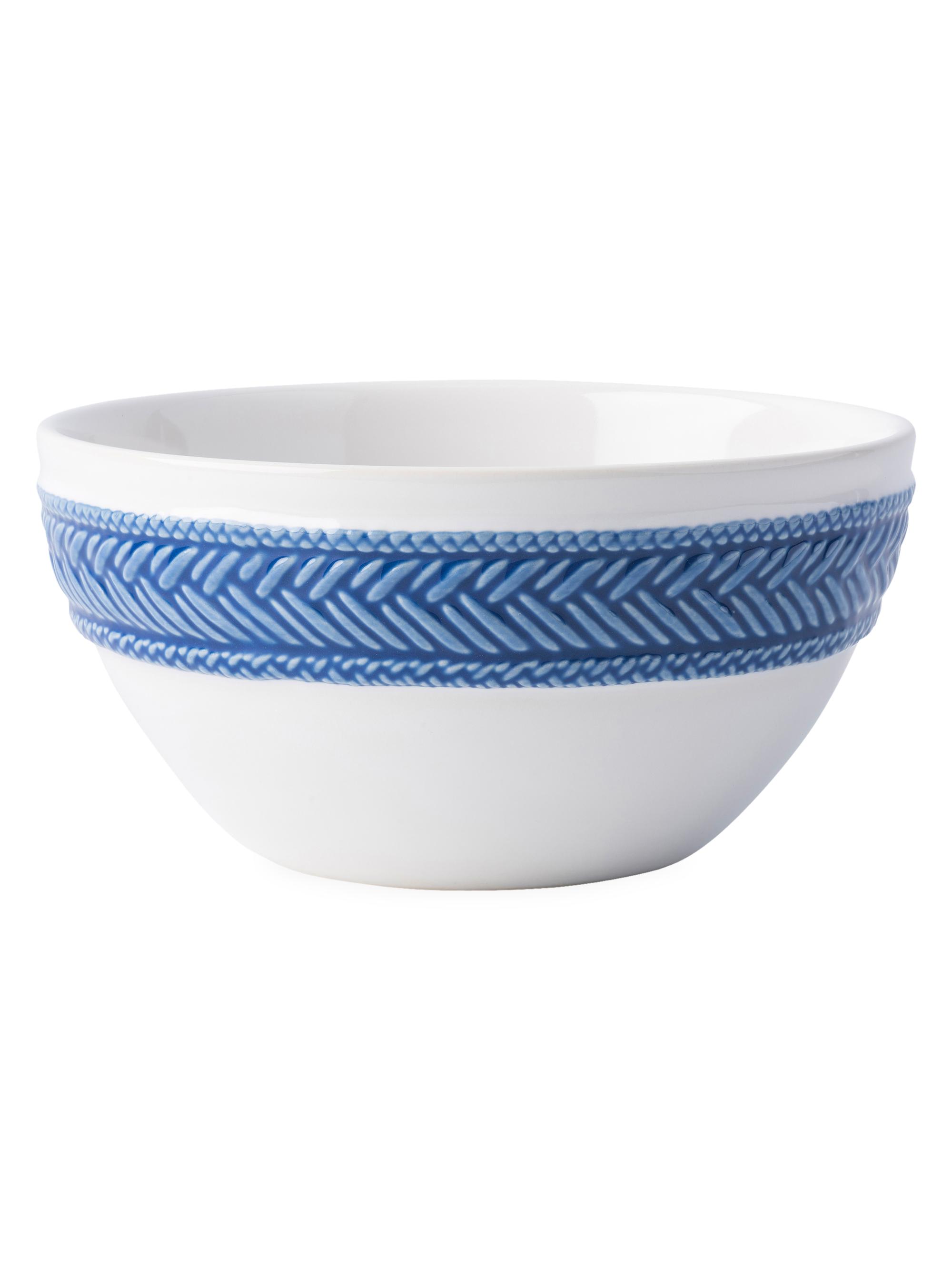 Juliska Le Panier Cereal/Ice Cream Bowl - White