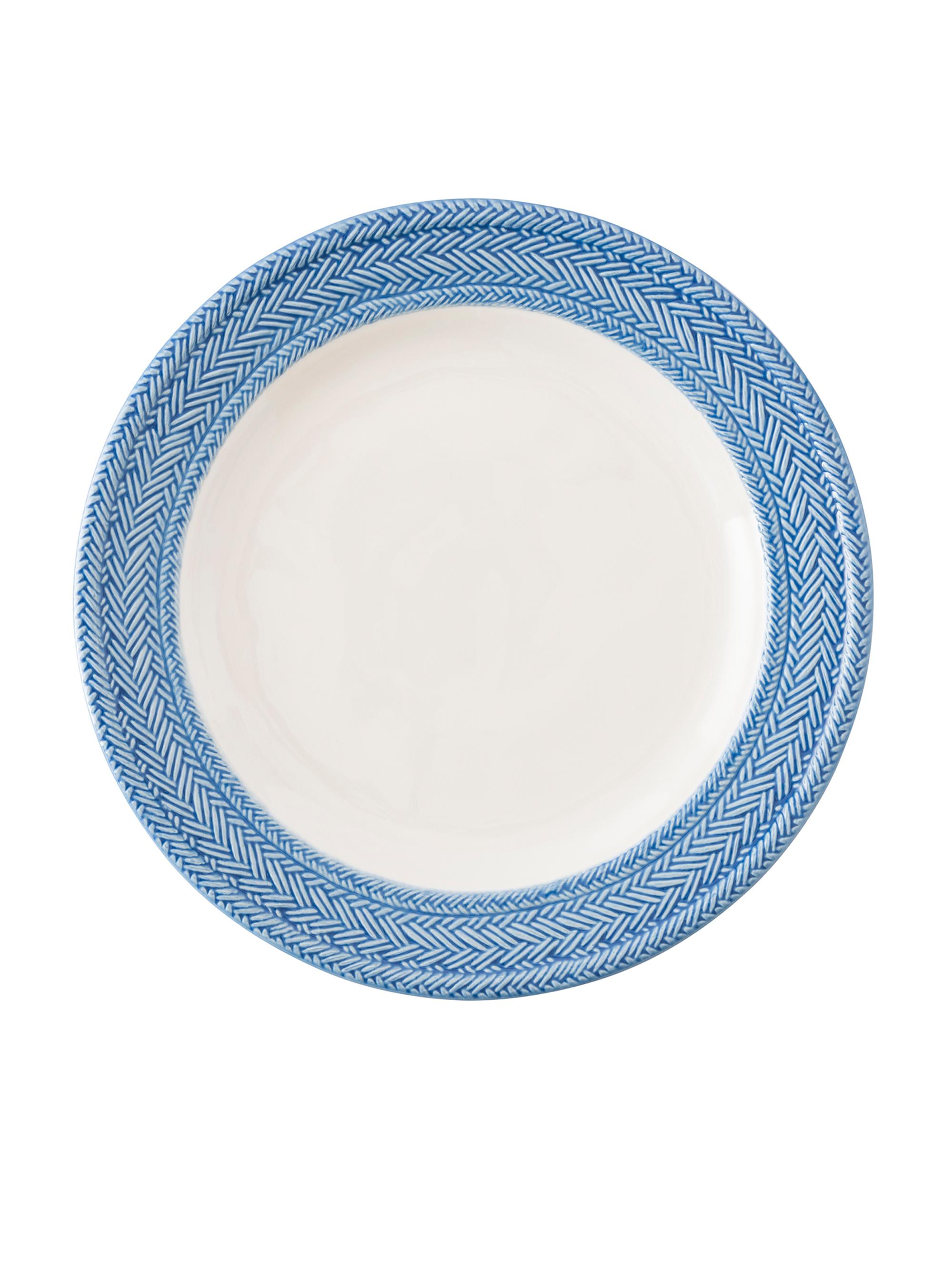 Juliska Le Panier Dinner Plate - White Delft