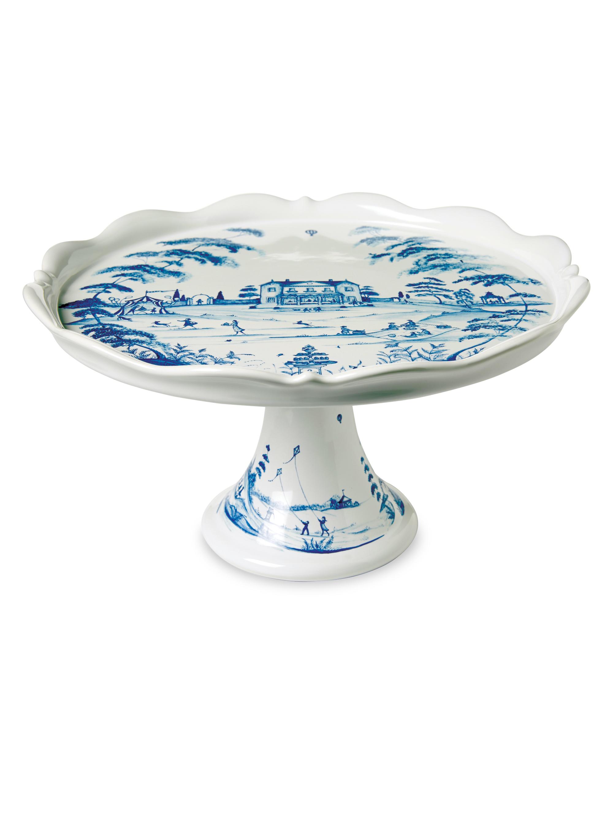Juliska Country Estate Cake Stand - Blue