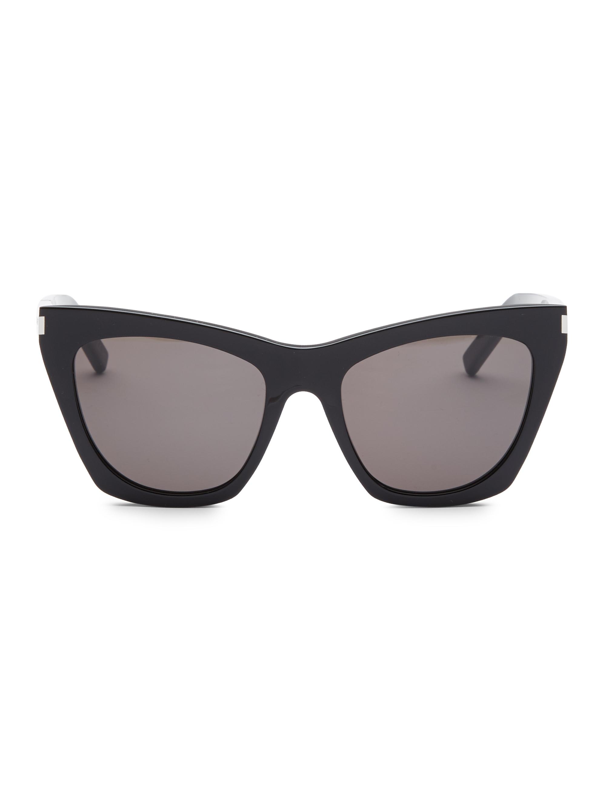 Saint Laurent New Wave Kate 55MM Cat-Eye Sunglasses | Saks Fifth