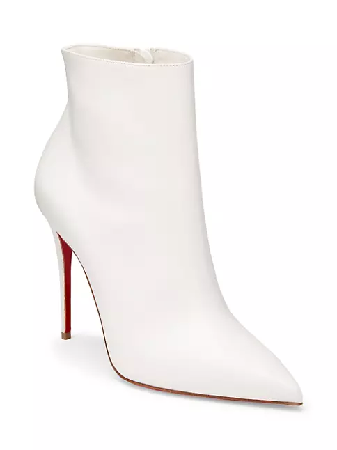 Christian Louboutin Lock So Kate 100 Suede Boots