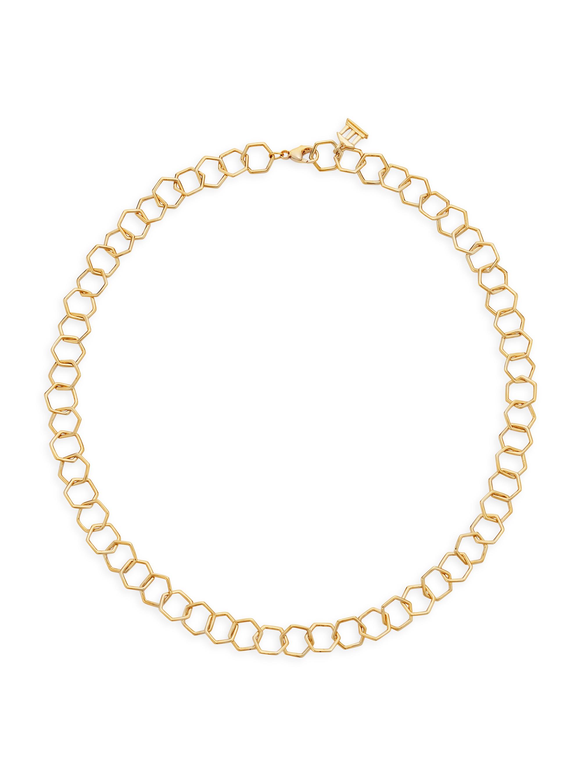 Temple St. Clair Women's Garden Of Earthly Delights Beehive 18K Yellow Gold Chain Necklace - Yellow Gold