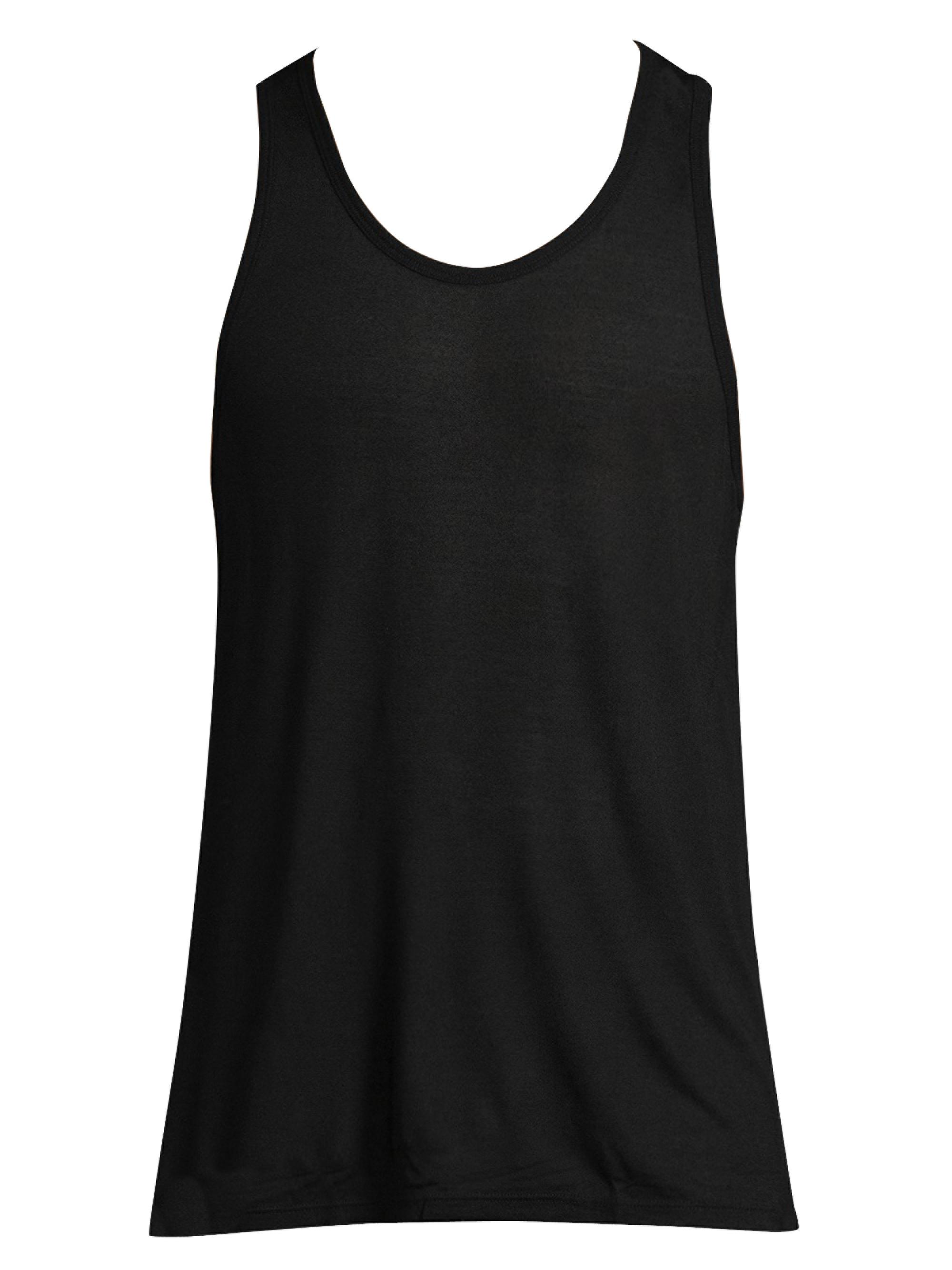 ATM Anthony Thomas Melillo Men's Loose-Fit Modal Tank Top - Black