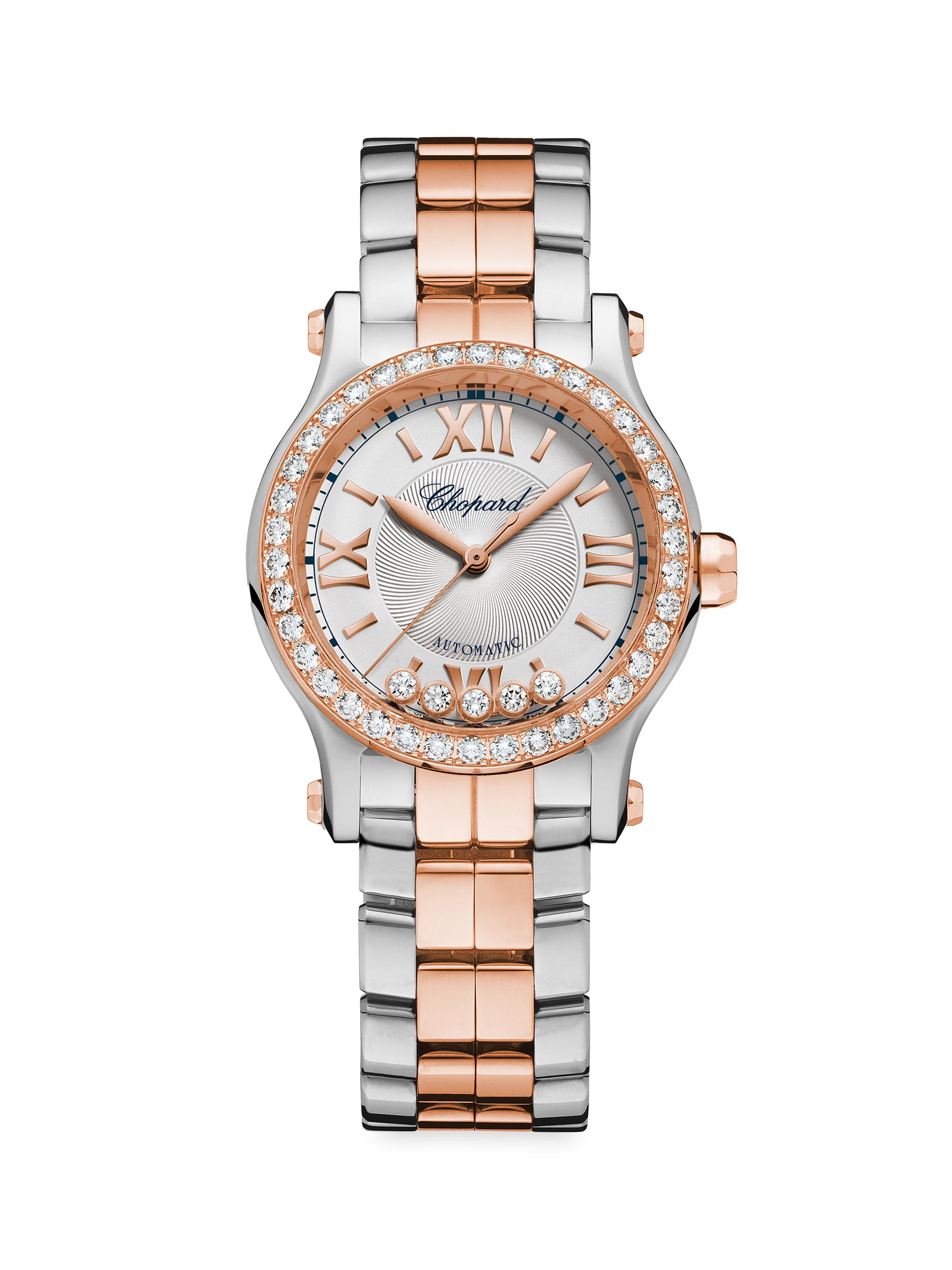 Chopard Women's Happy Sport Two-Tone Diamond Watch