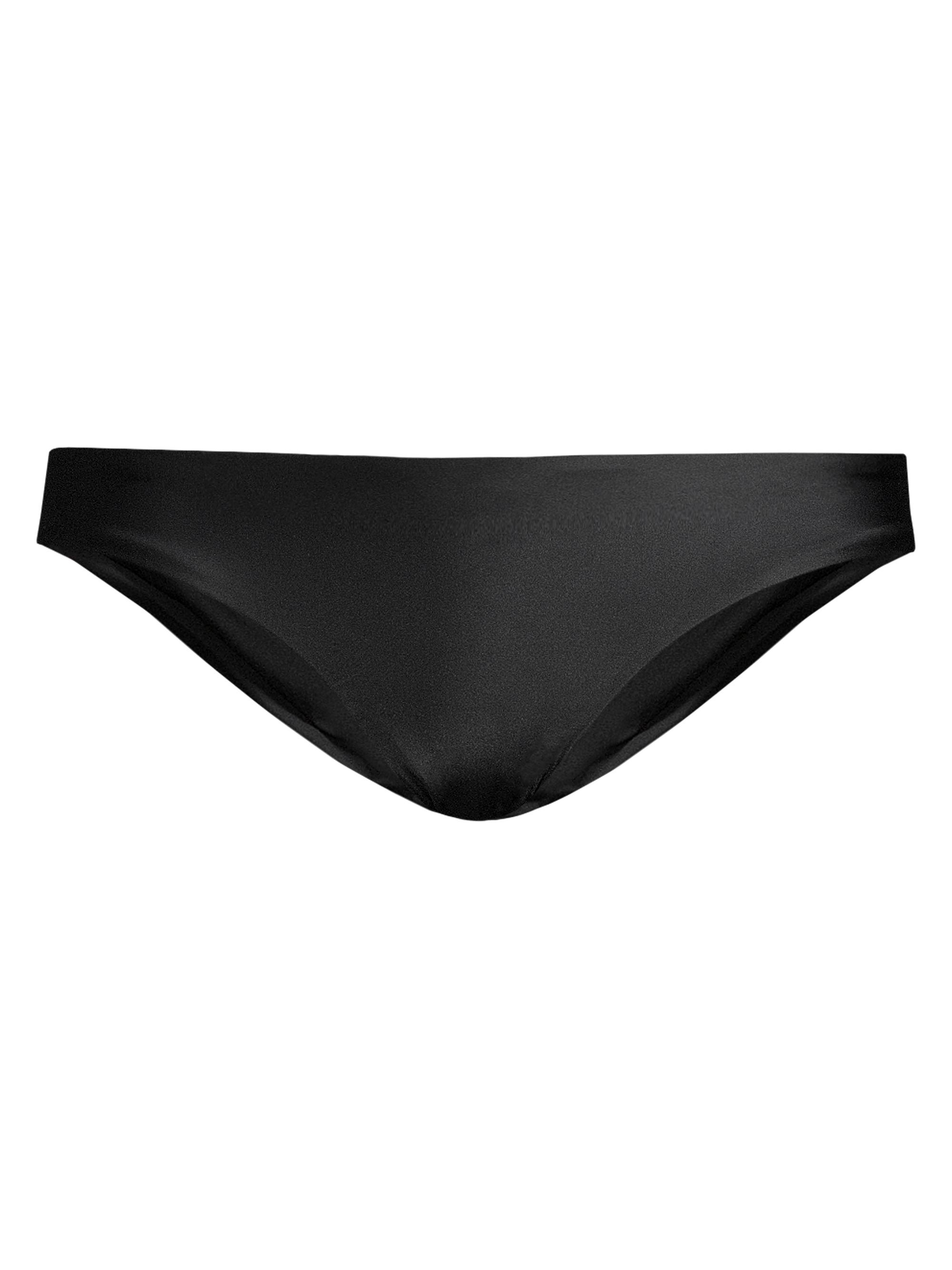 PQ Women's Low-Rise Solid Bikini Bottom - Midnight