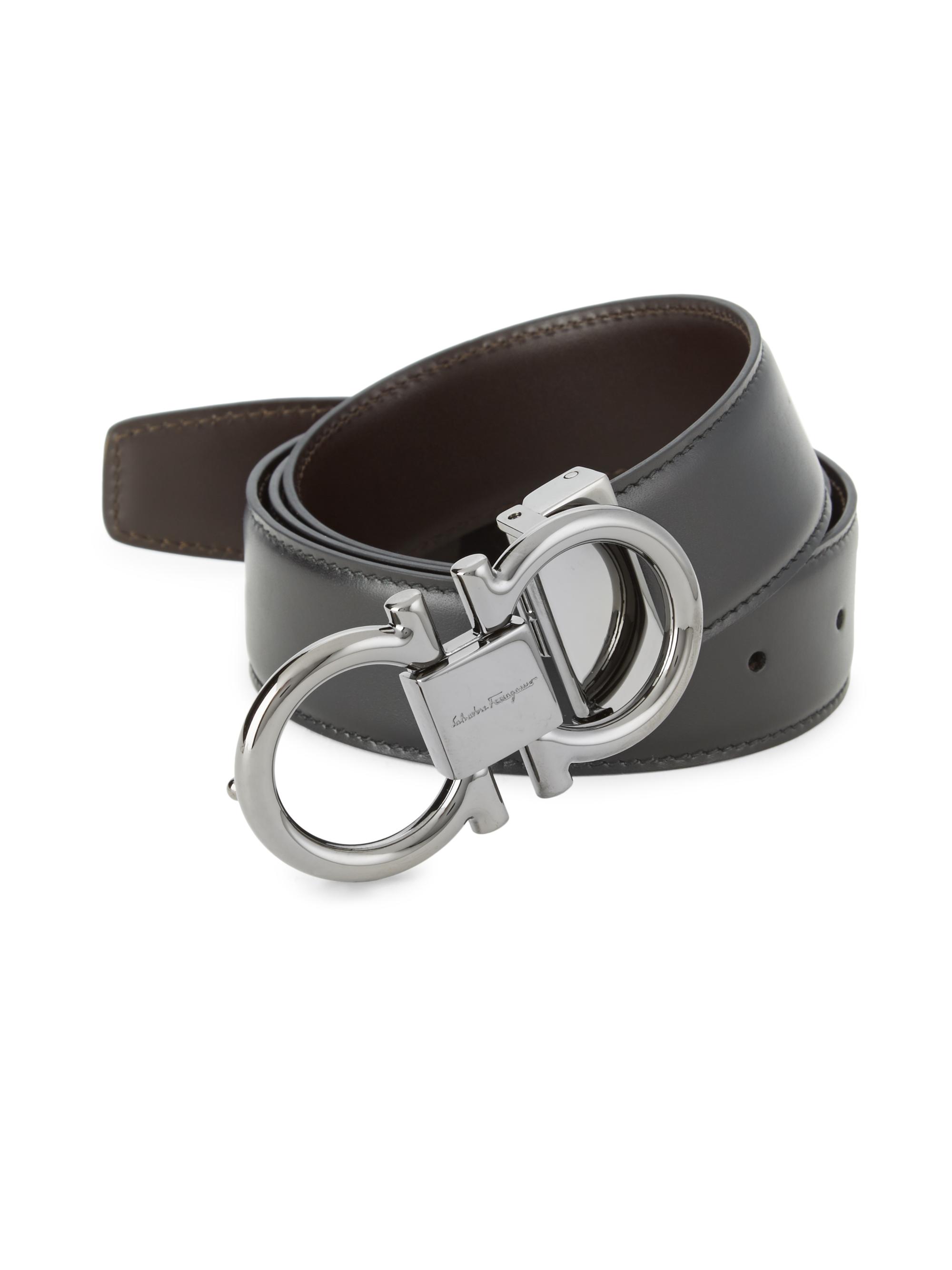 Gancini Adjustable Cut-to-Size Reversible Belt