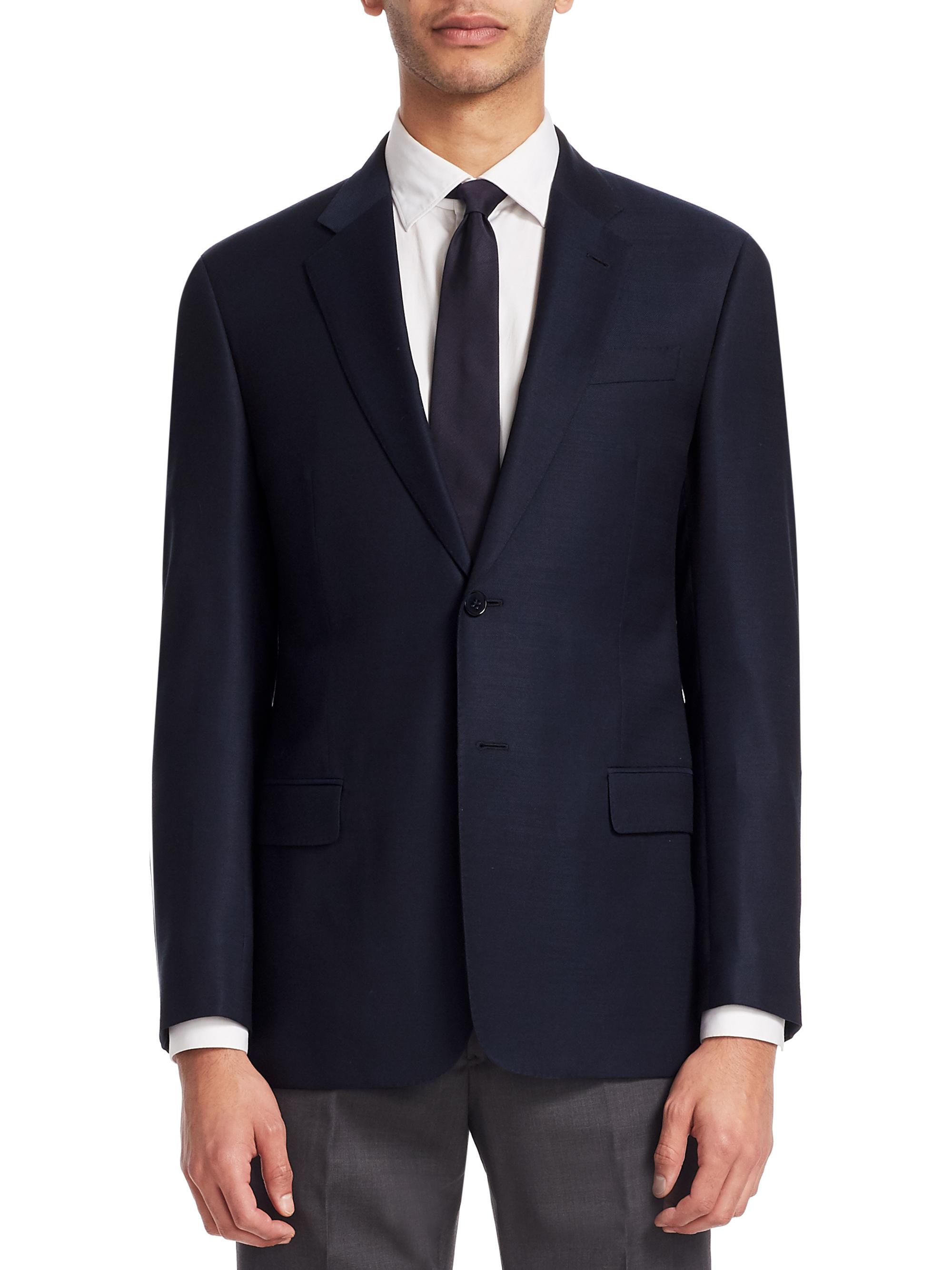 Emporio Armani G-Line Two-Button Slim-Fit Blazer | Saks