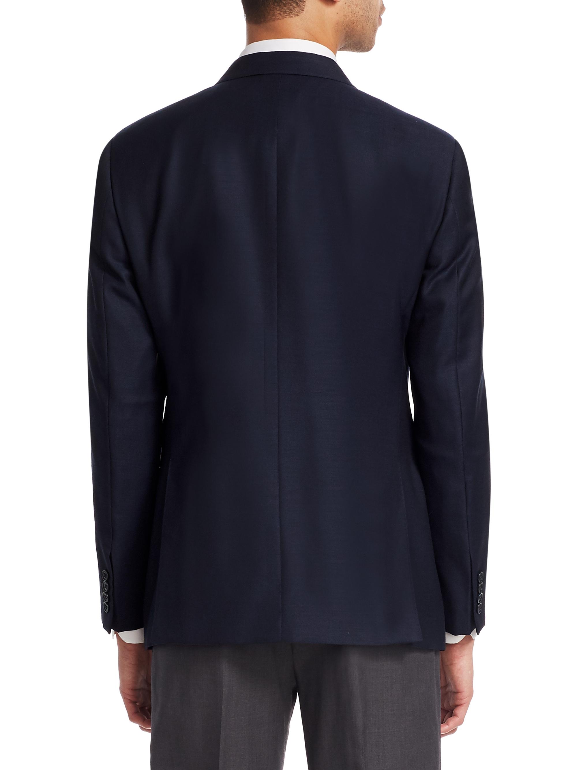 Emporio Armani G-Line Two-Button Slim-Fit Blazer | Saks Fifth Avenue