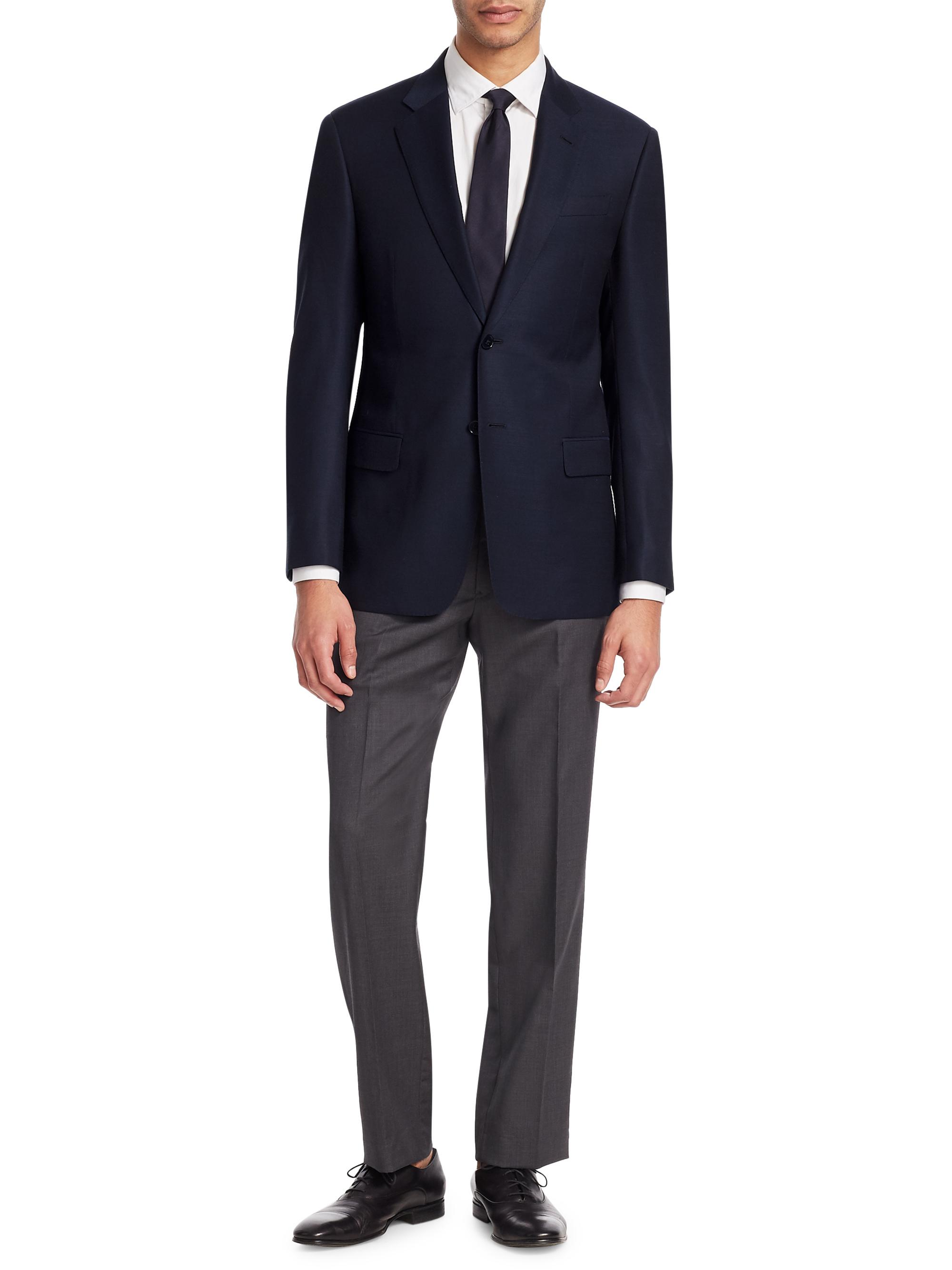 Emporio Armani G-Line Two-Button Slim-Fit Blazer | Saks Fifth Avenue