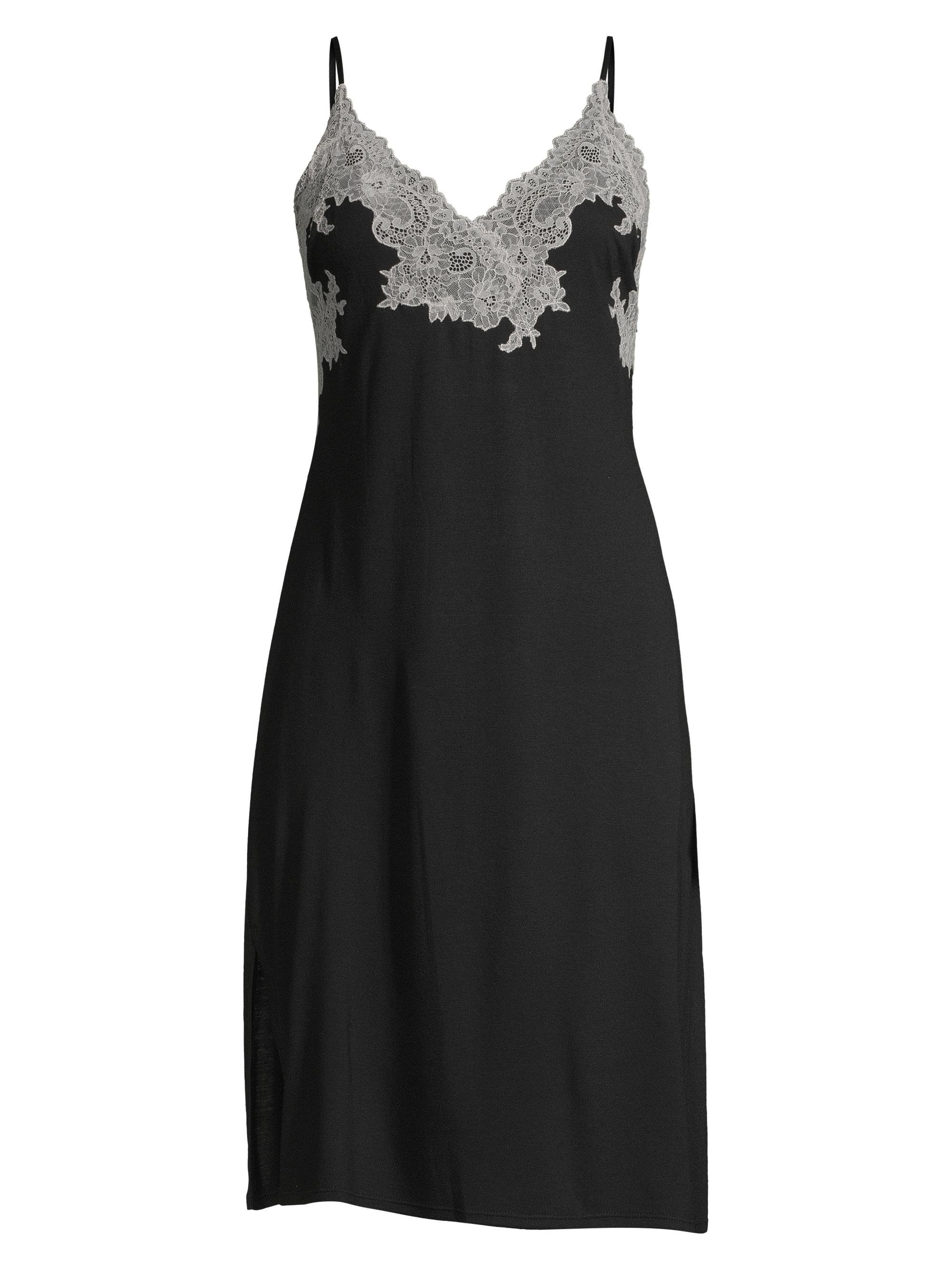 Natori Women's Luxe Shangri-La Chemise - Black