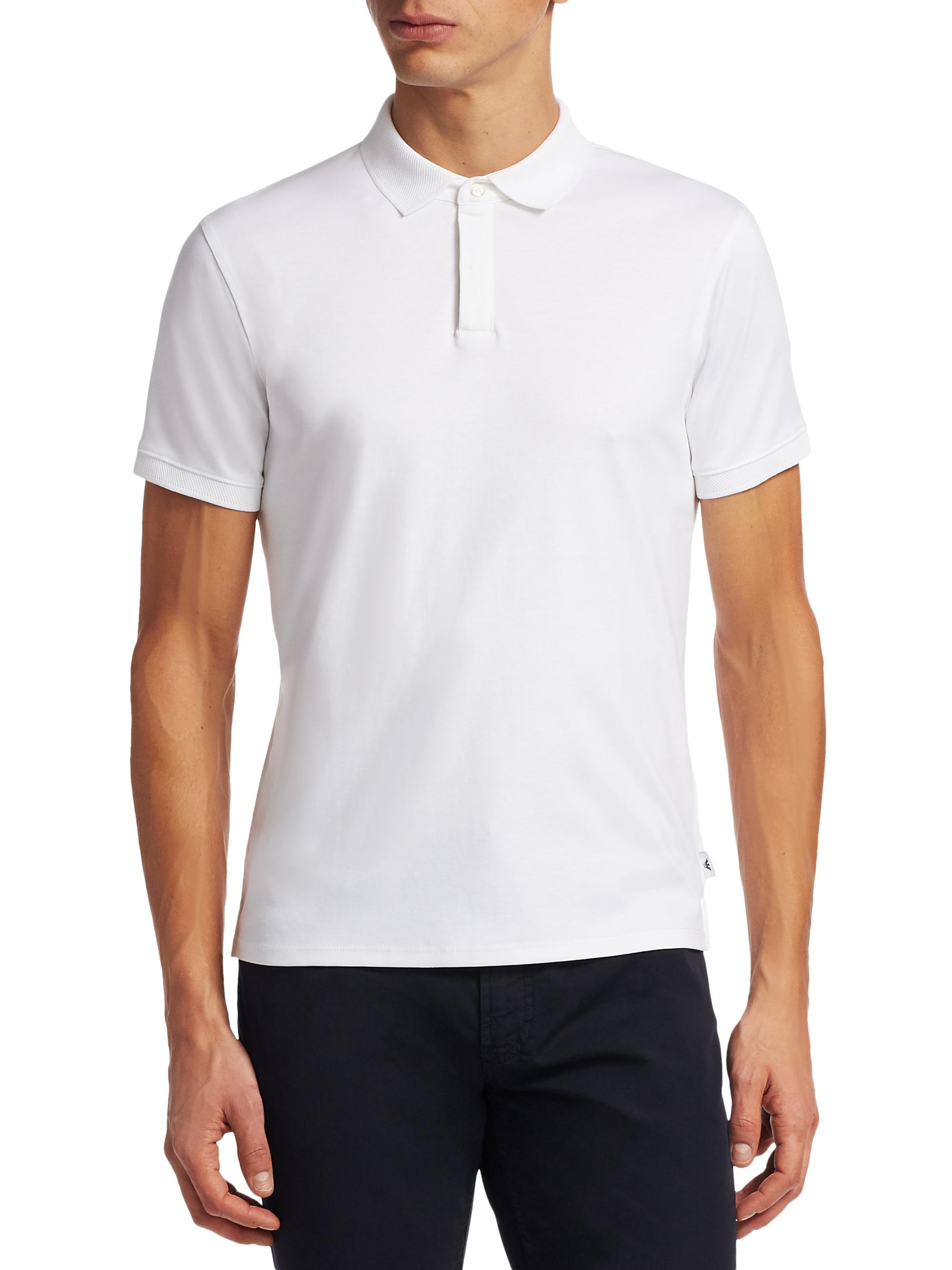 Emporio Armani Men's Polo Shirt - Bianco Ottico