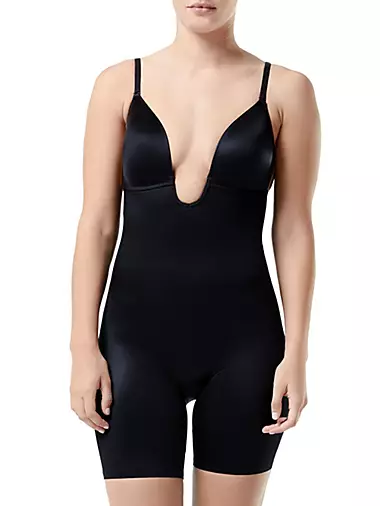 Buy SPANX® Nude Medium Control Thinstincts 2.0 Open Bust Mid Thigh Shaping  Bodysuit from Next Canada